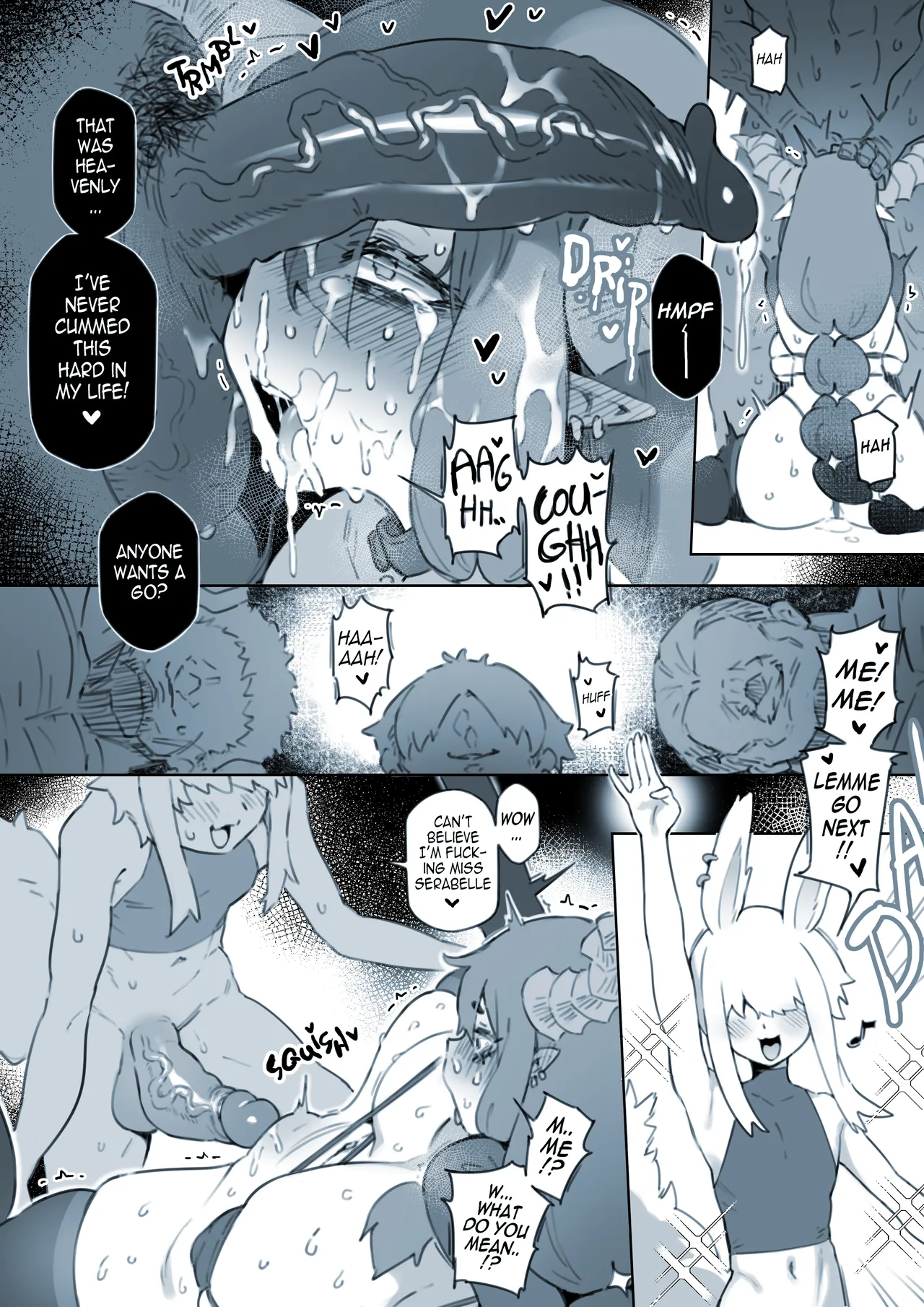 Miss Serabelle is a Miserable Cum Dump R18 Comic page 11
