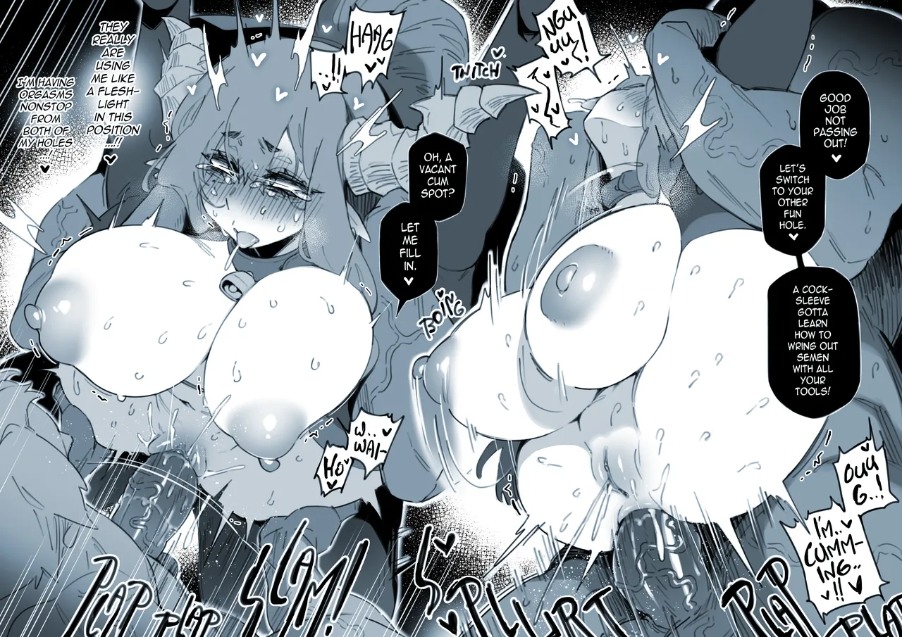 Miss Serabelle is a Miserable Cum Dump R18 Comic page 16