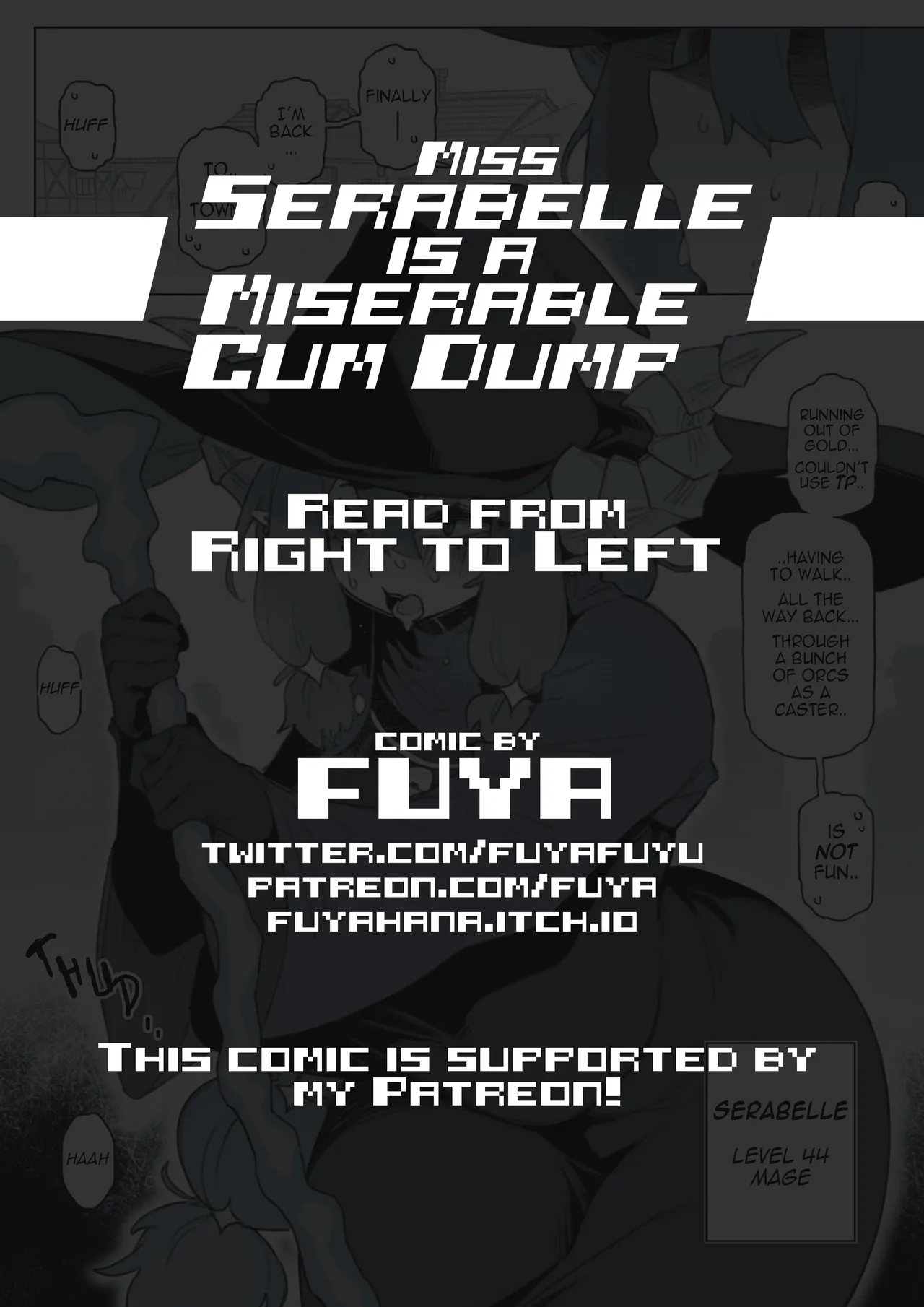 Miss Serabelle is a Miserable Cum Dump R18 Comic page 2