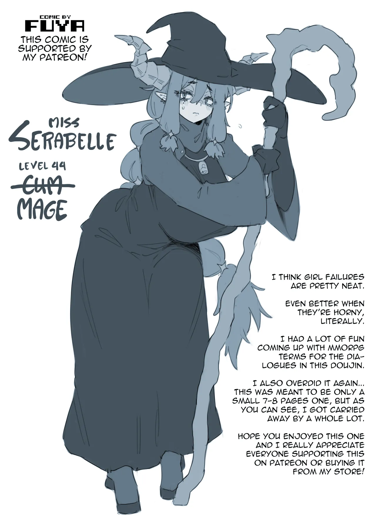 Miss Serabelle is a Miserable Cum Dump R18 Comic page 21