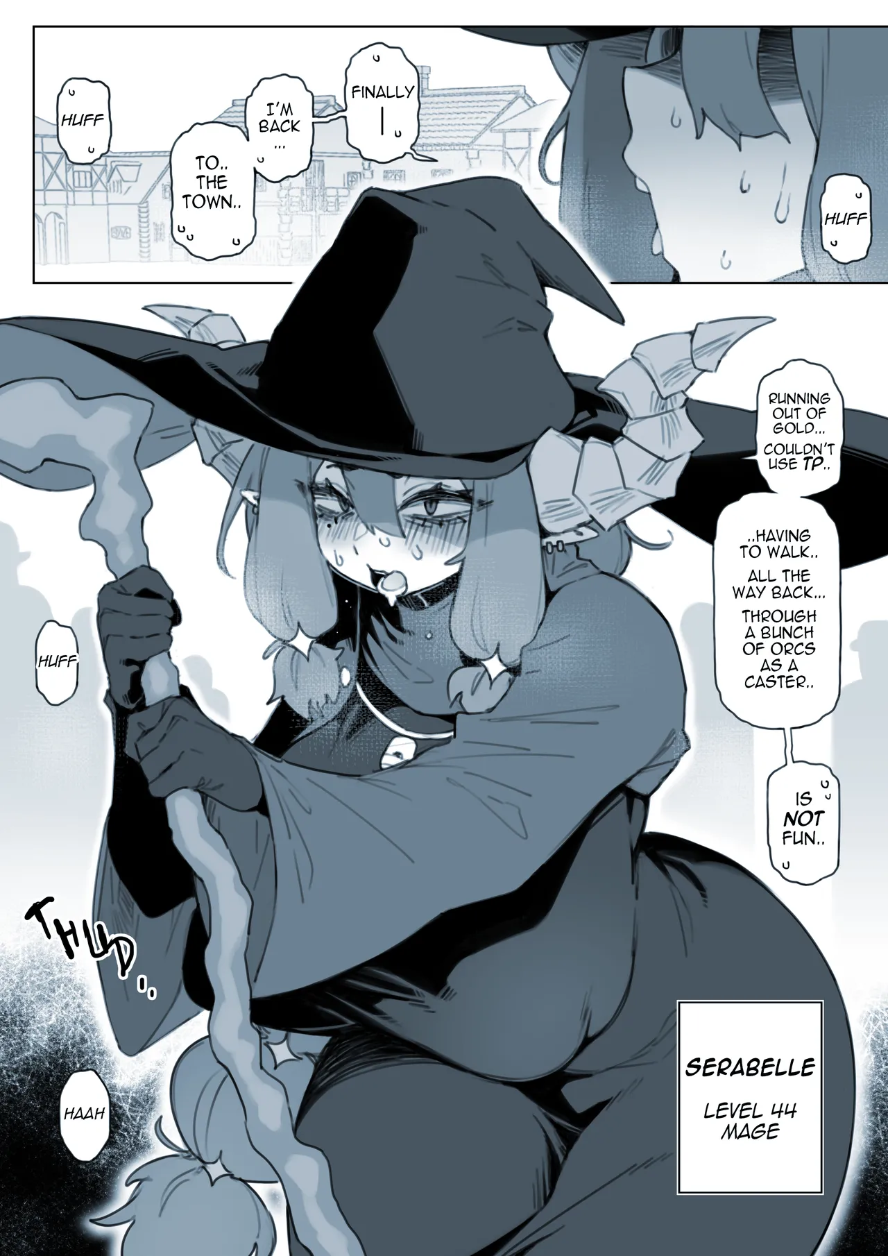 Miss Serabelle is a Miserable Cum Dump R18 Comic page 3