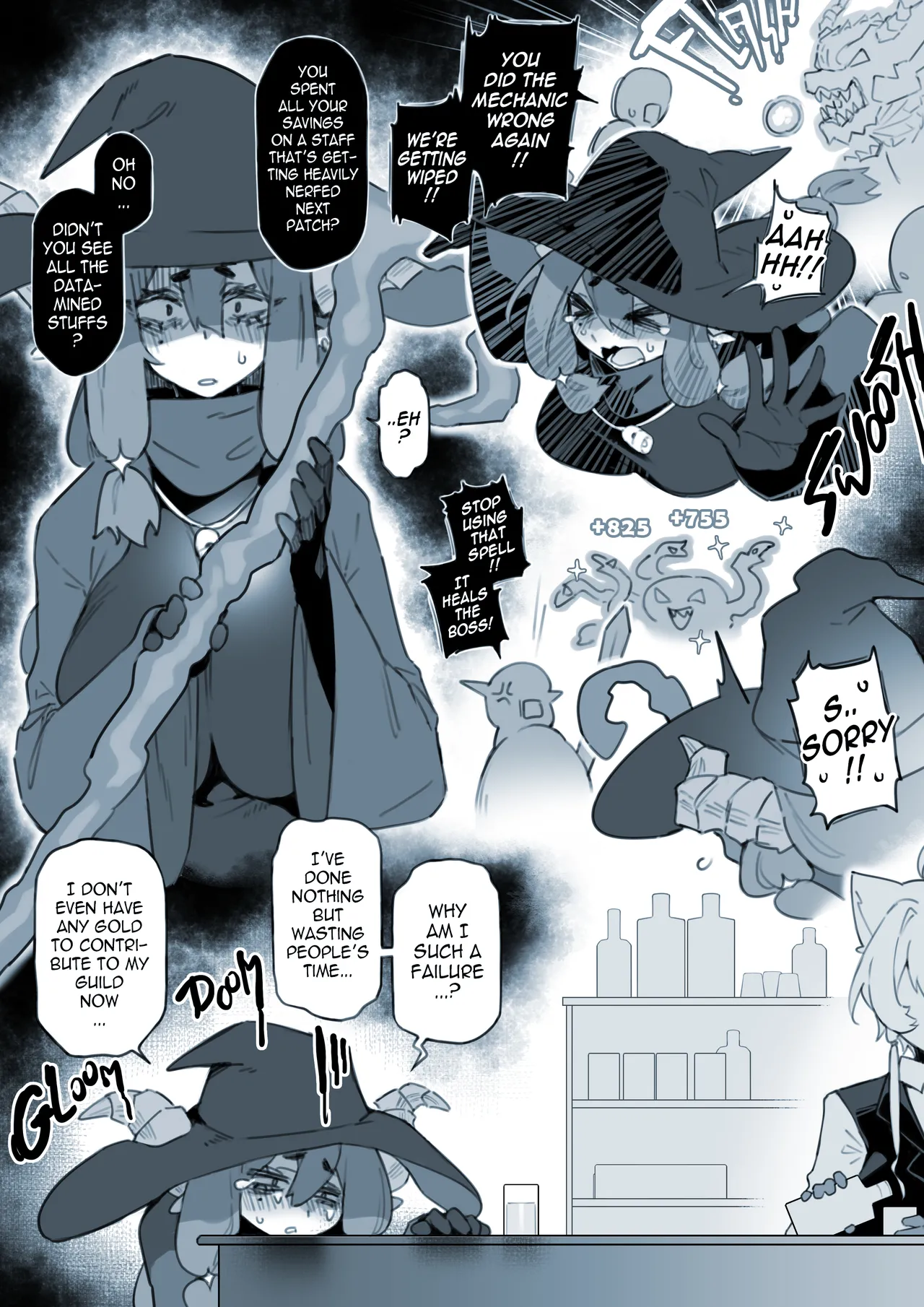 Miss Serabelle is a Miserable Cum Dump R18 Comic page 4