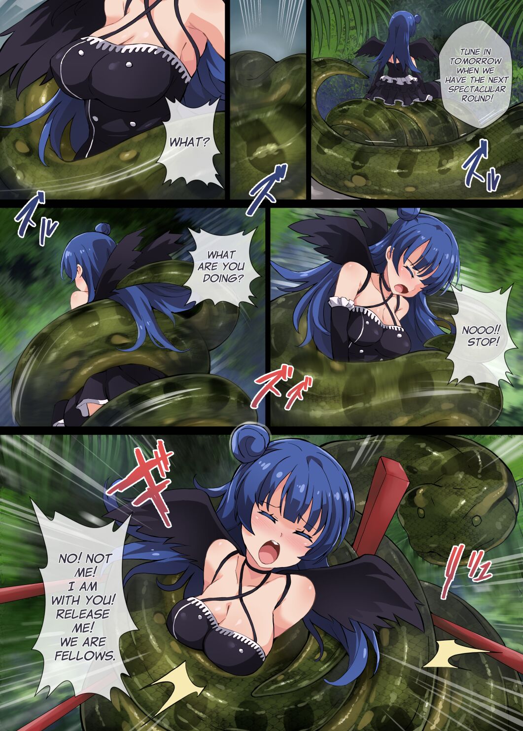 [Mist Night (Co_Ma) Love Squeeze! - Hell of Squeezed Pro Wrestling [English] page 22