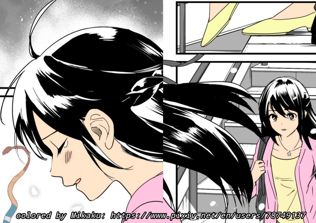 Misunderstanding Love Hotel Netorare [Arakure] & Kimi no na wa: After Story - Mitsuha ~Netorare~ page 69