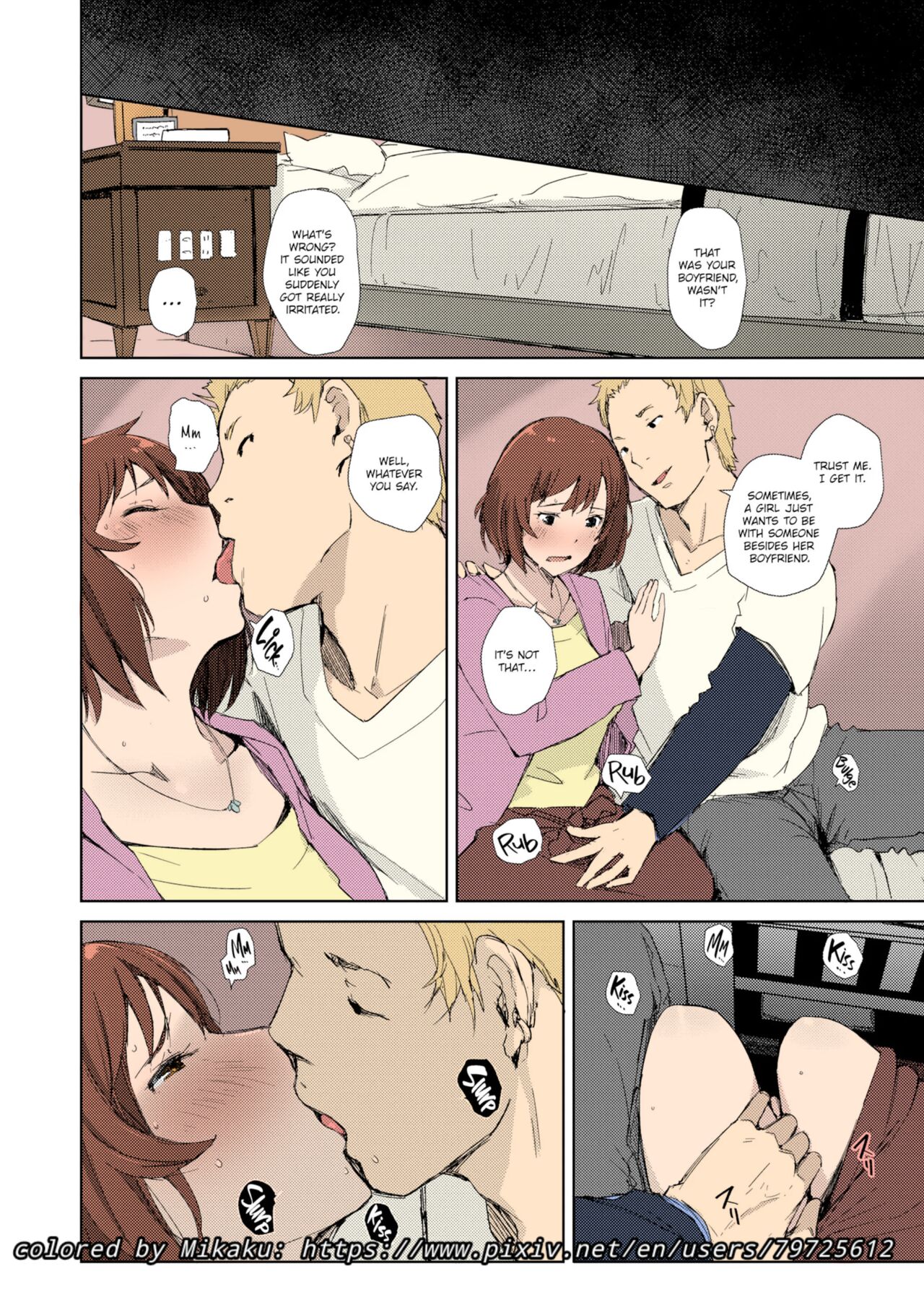 Misunderstanding Love Hotel Netorare [Arakure] & Kimi no na wa: After Story - Mitsuha ~Netorare~ page 7
