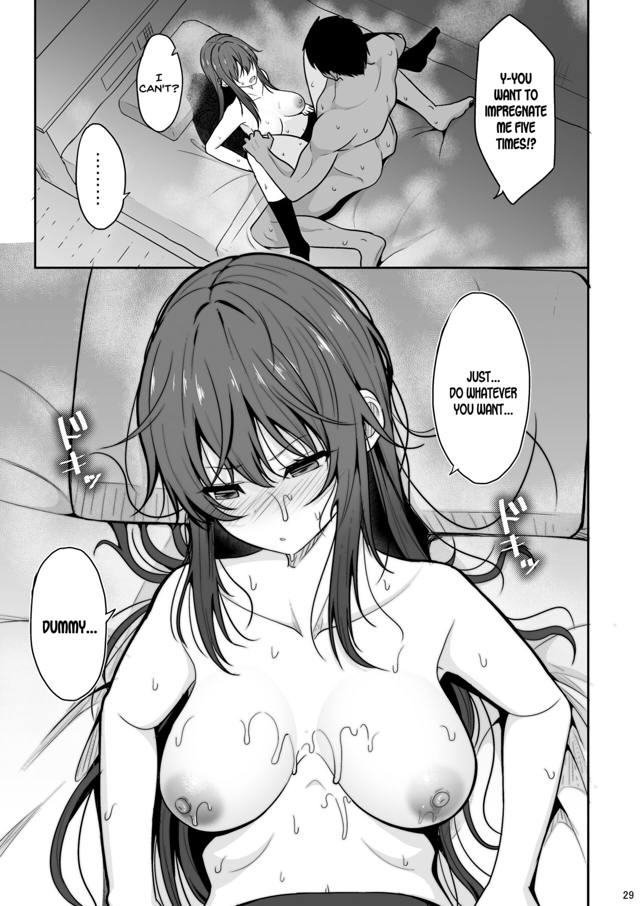 Mitame ga Kitsume na Kanojo o Kaihatsu shite Kozukuri suru made page 28