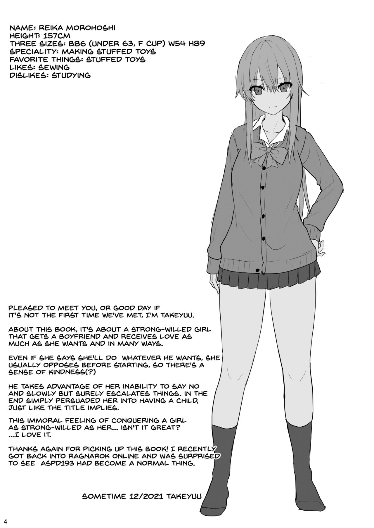 Mitame ga Kitsume na Kanojo o Kaihatsu shite Kozukuri suru made page 3