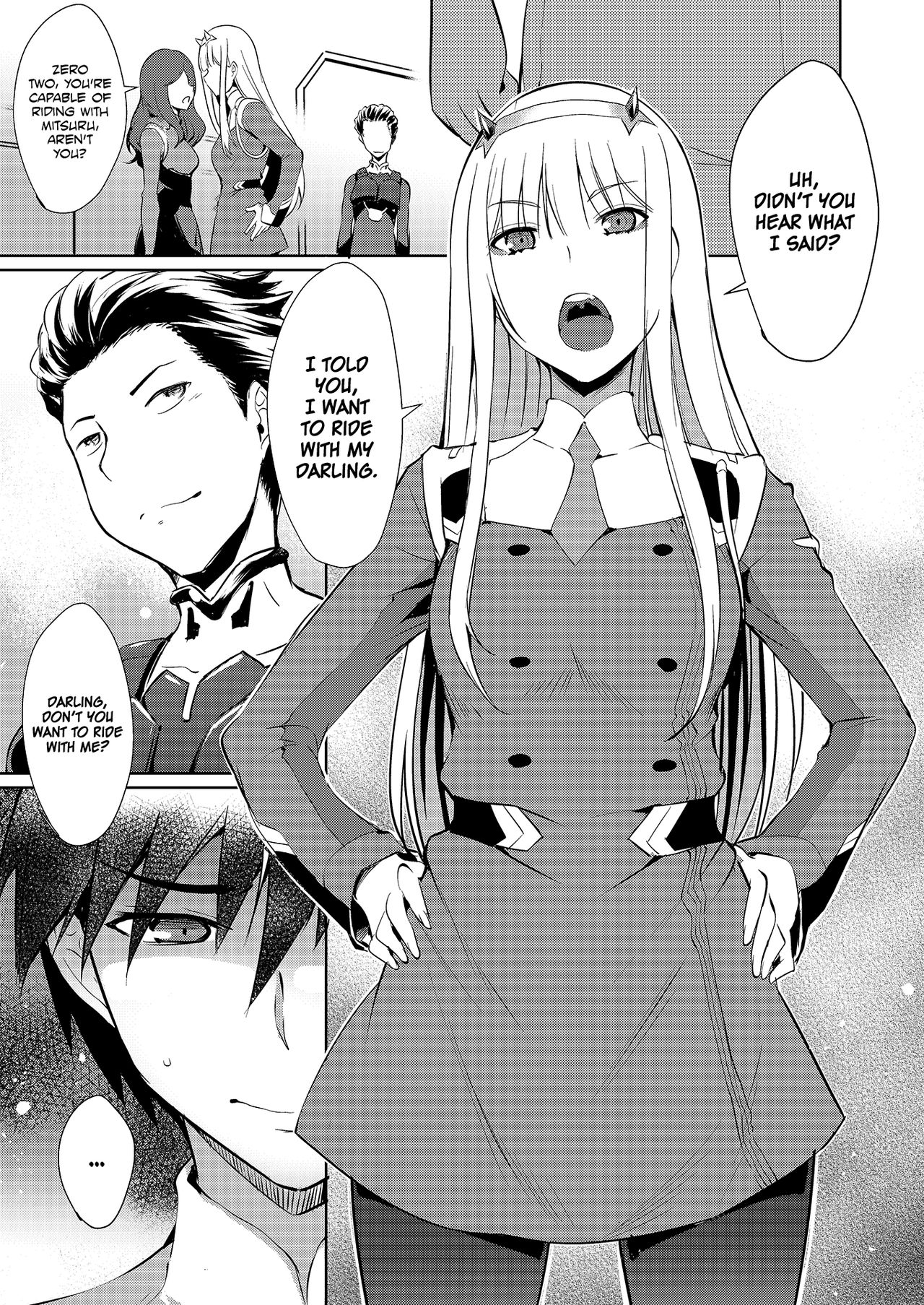Mitsuru in the Zero Two page 5