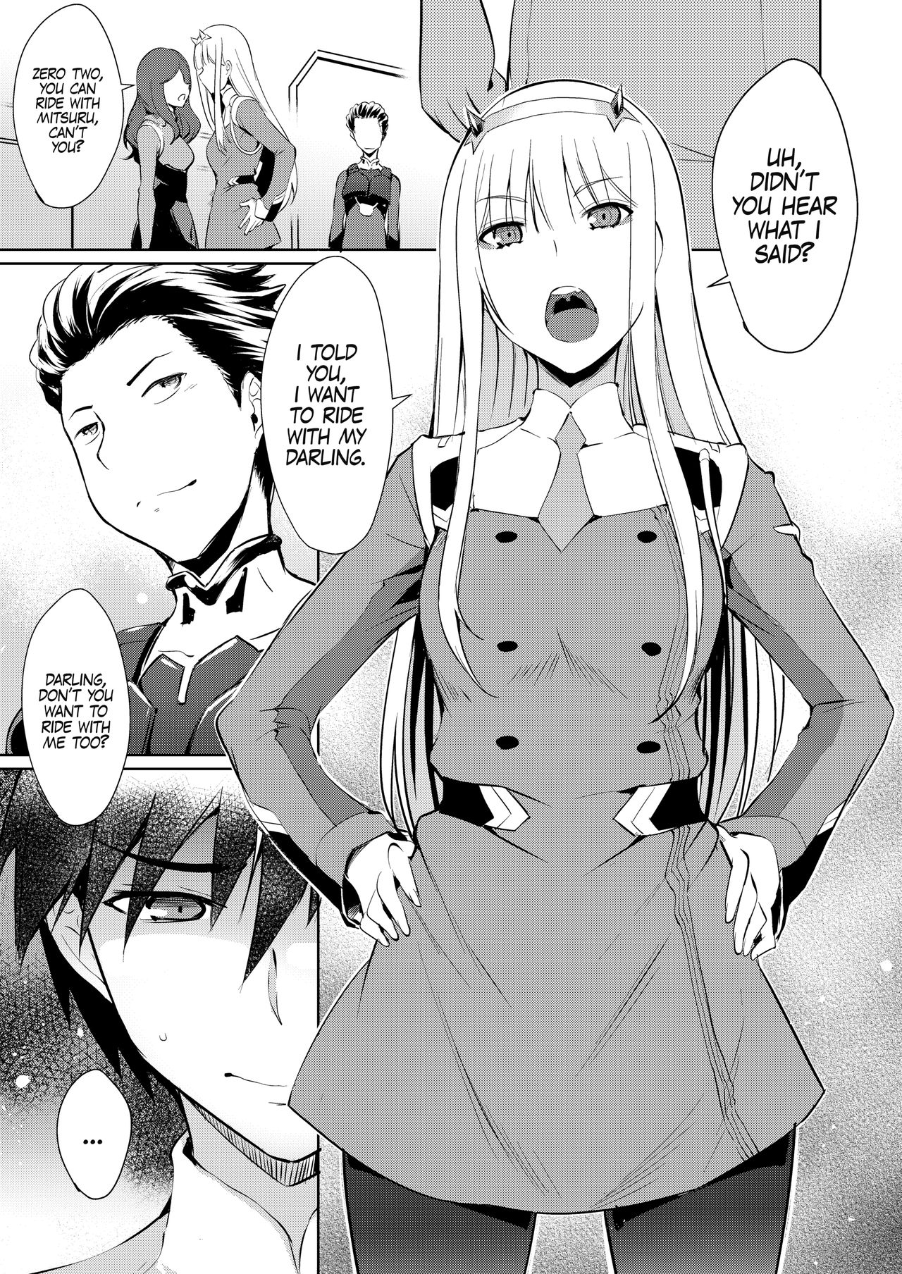 Mitsuru in the Zero Two page 4