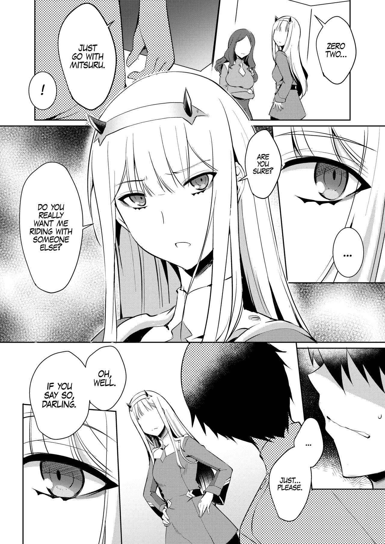 Mitsuru in the Zero Two page 5