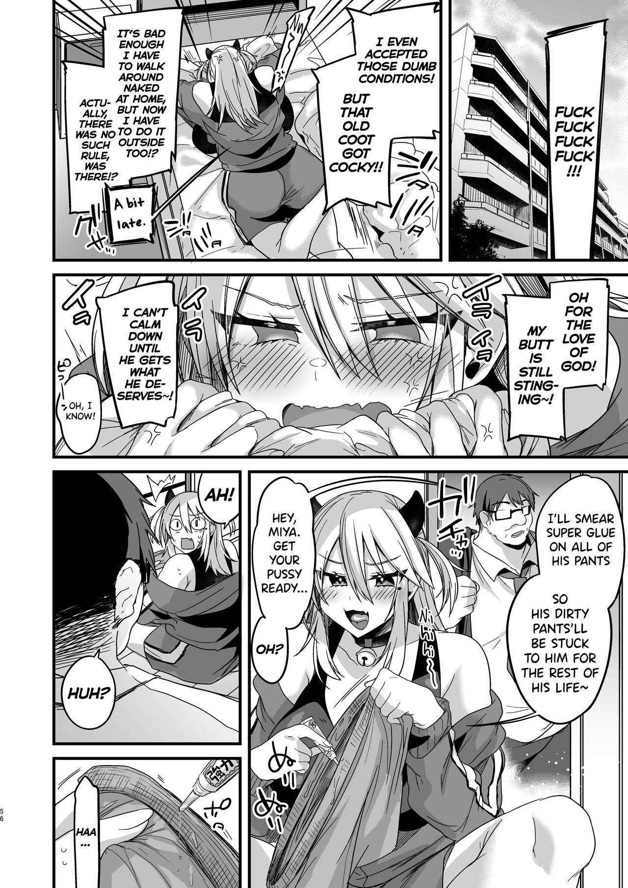 Miya-chan's year-long training first part page 55