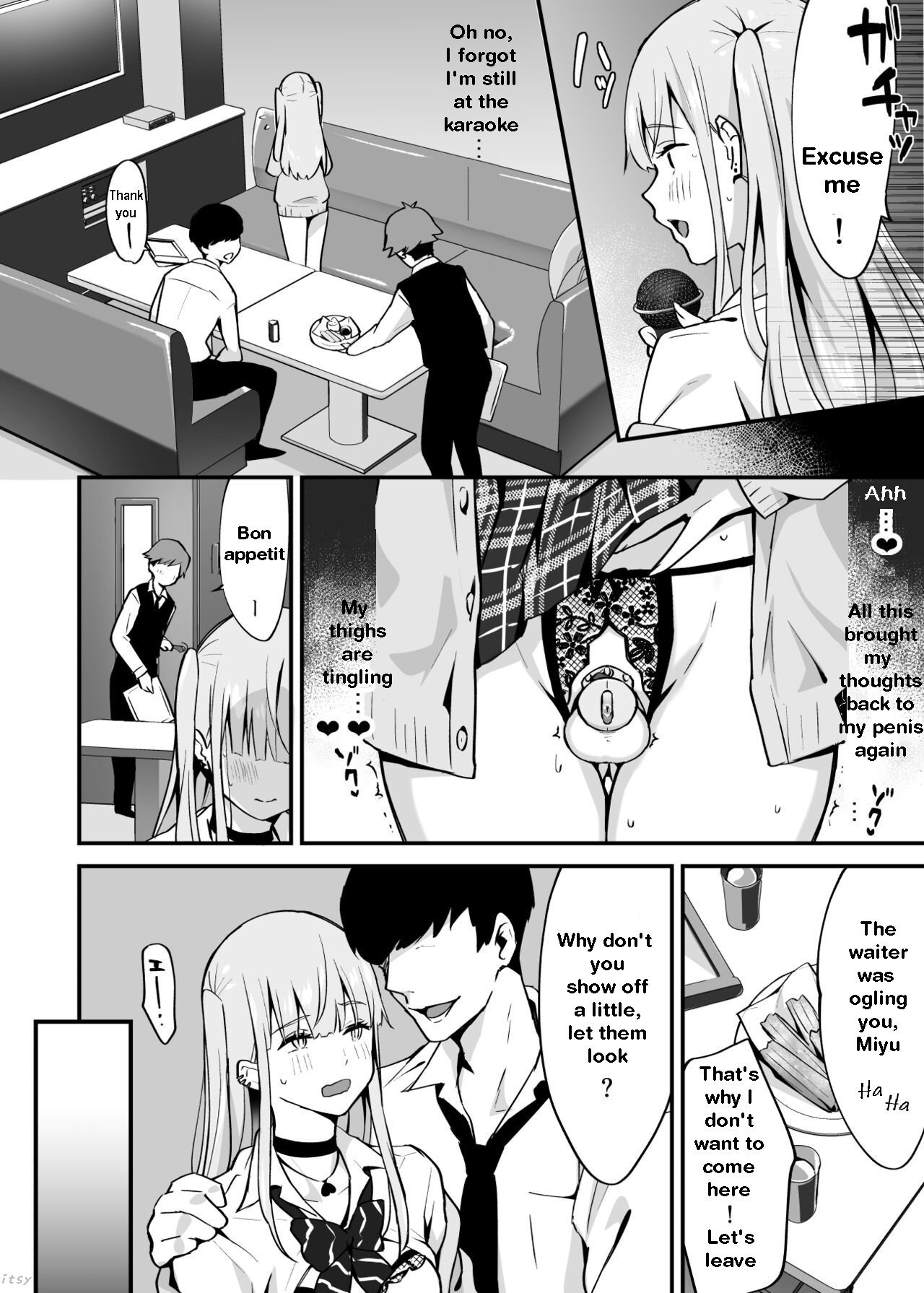 Miyu's ejaculation management page 13