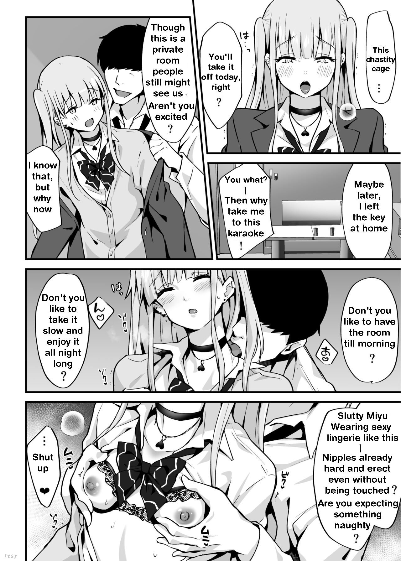 Miyu's ejaculation management page 5
