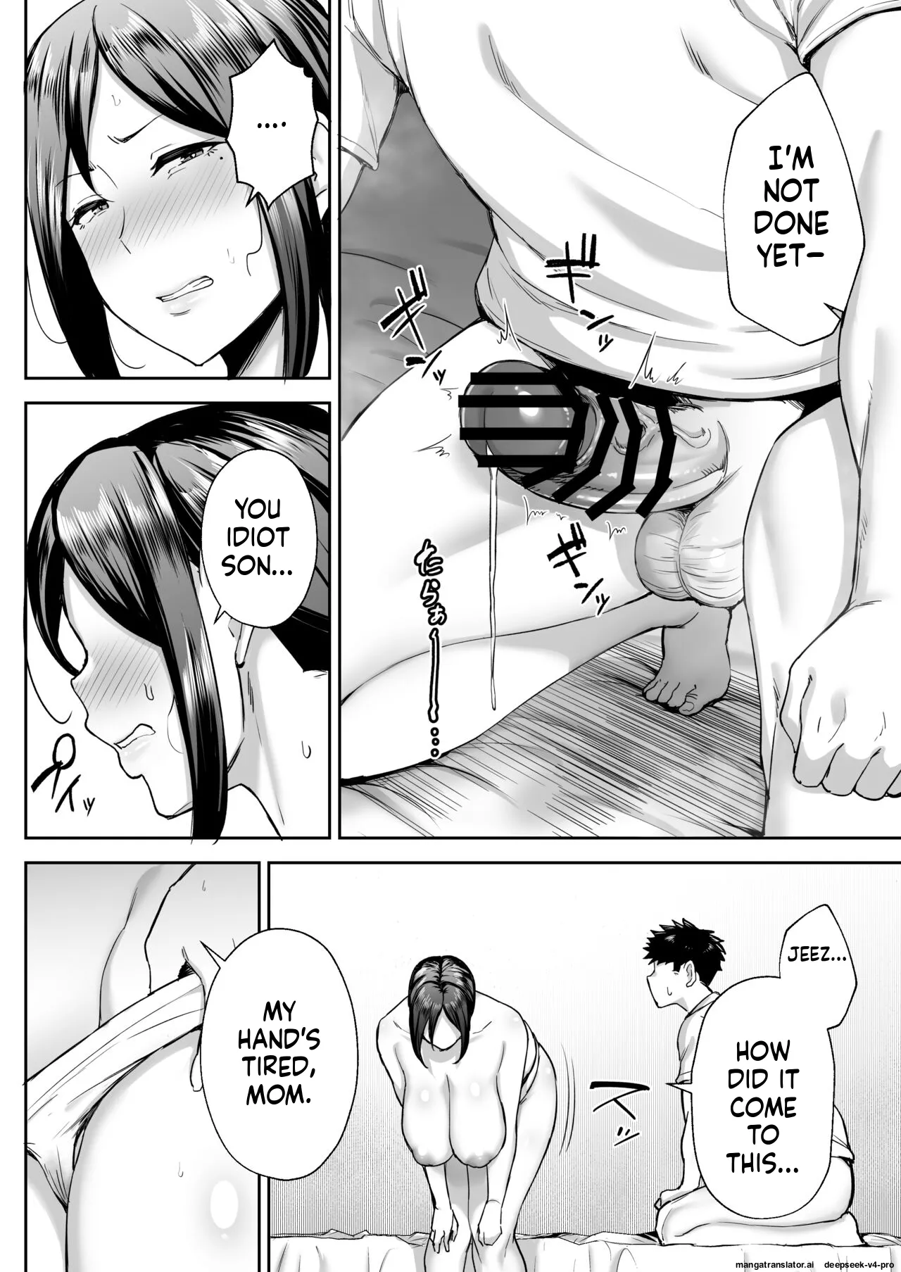 Miyuki The Erotic Female Right Next Door — A Mom Troubled by Her Horny Son page 27