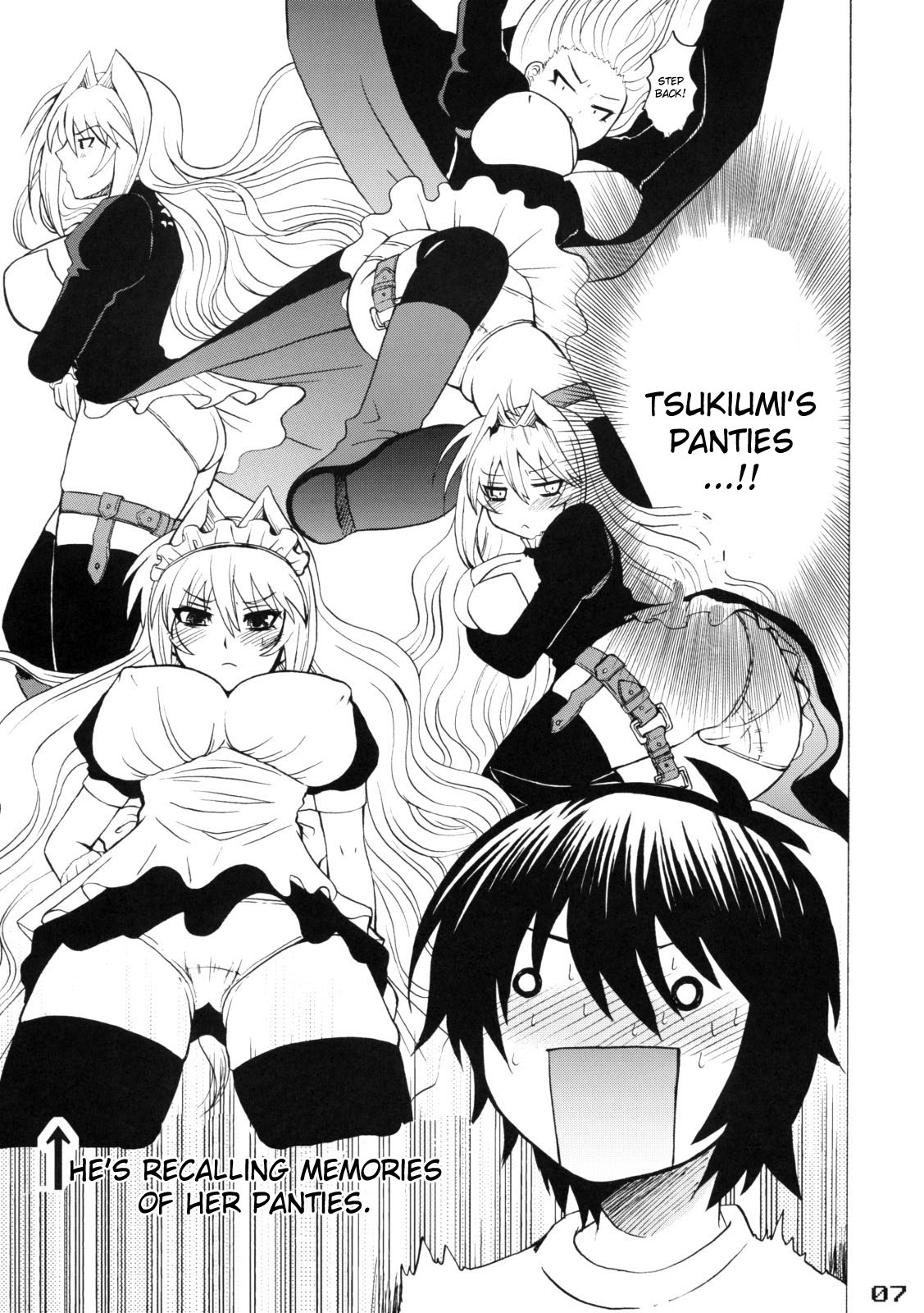 Mizu no Sekirei -Honey Bump Sekirei Tsukiumi Soushuuhen- page 13