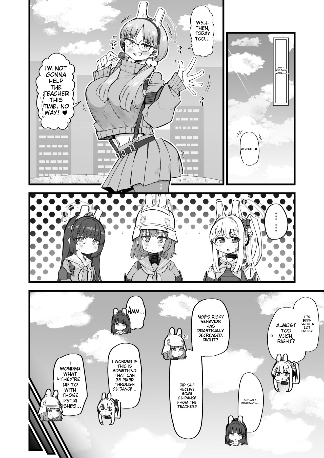 Moe wants to be ruined by a sensei♥2 page 3