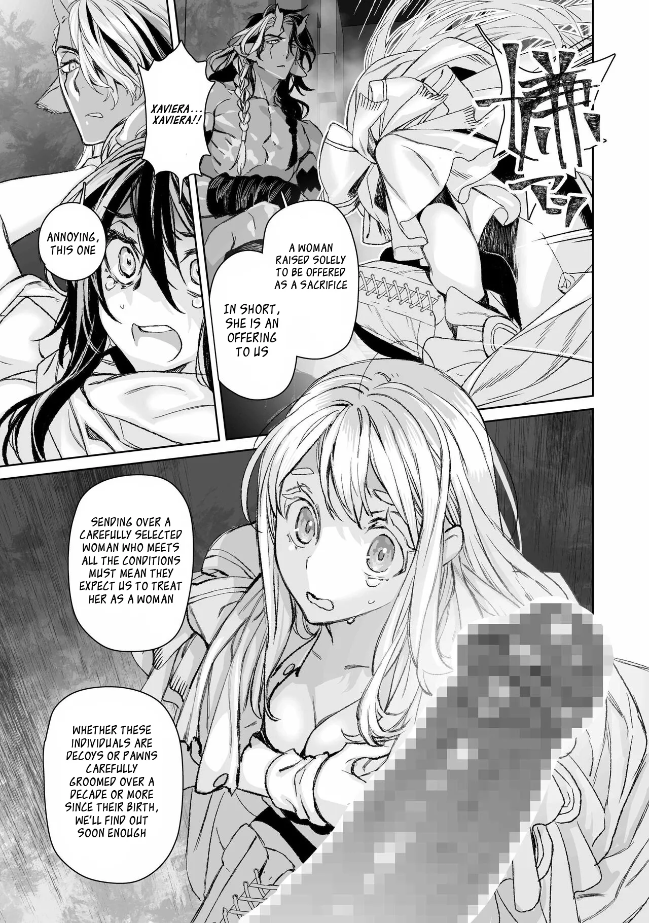 Moloch's Victims ~ An Unexpected Marriage Between a Pure-Breeding Lesbian and a Giant God Clan in an Unforgivable Error page 12