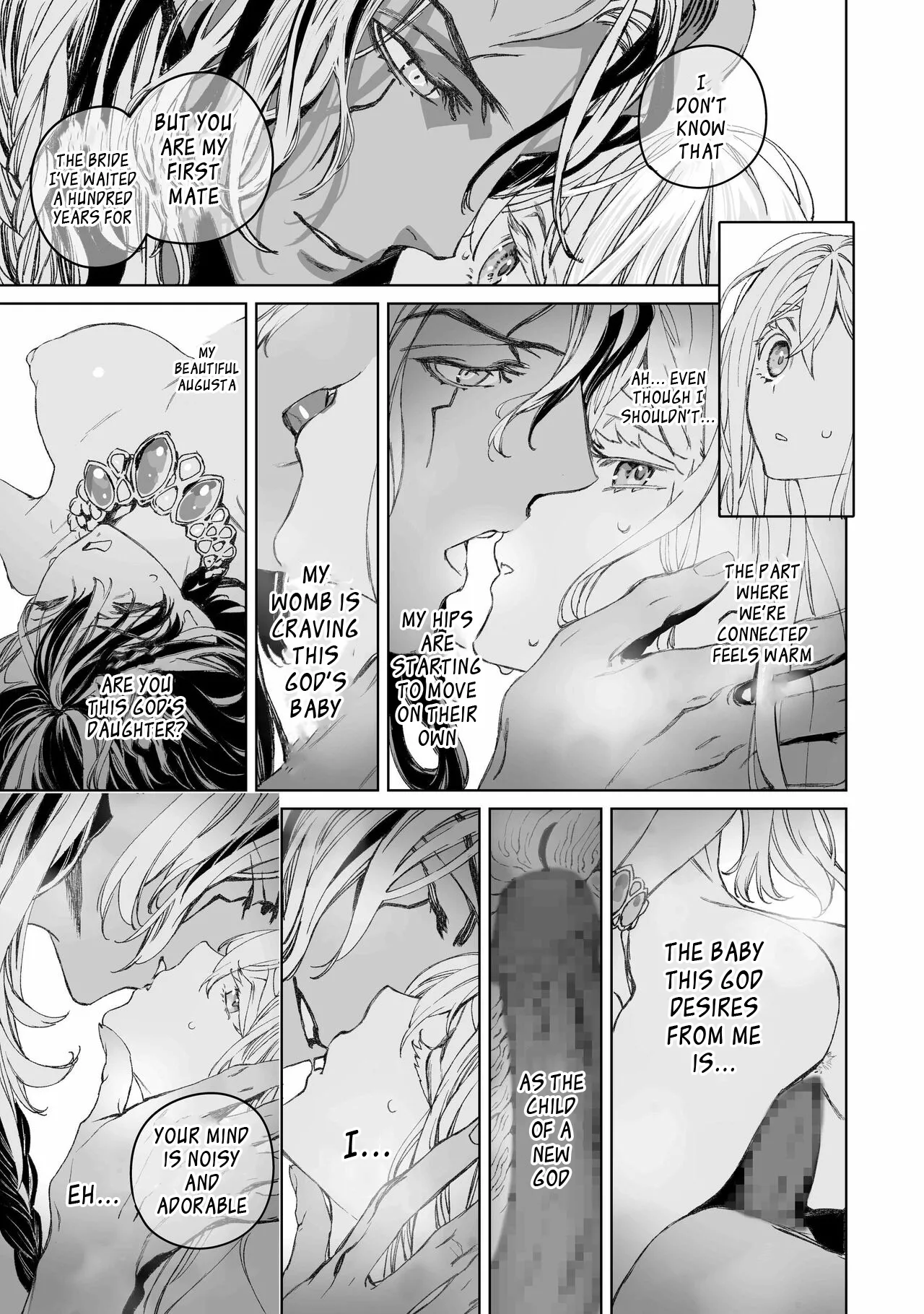 Moloch's Victims ~ An Unexpected Marriage Between a Pure-Breeding Lesbian and a Giant God Clan in an Unforgivable Error page 56