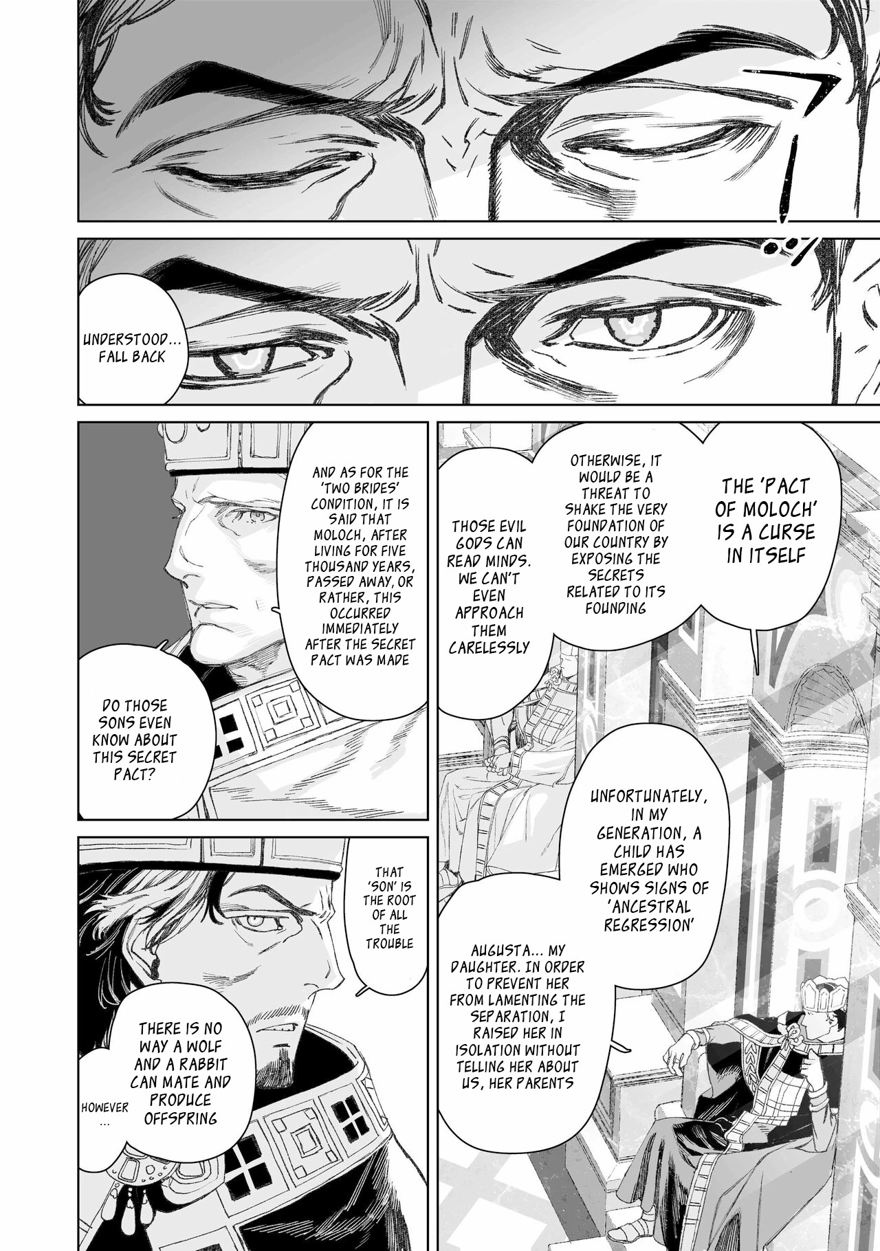 Moloch's Victims ~ An Unexpected Marriage Between a Pure-Breeding Lesbian and a Giant God Clan in an Unforgivable Error page 60