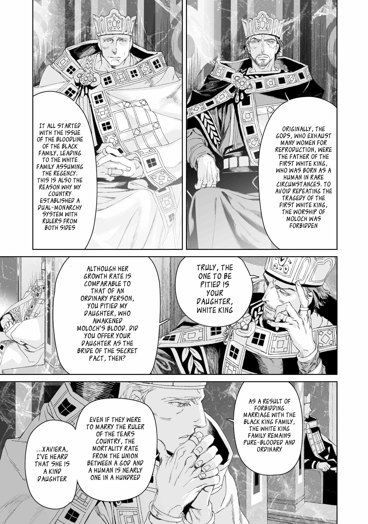 Moloch's Victims ~ An Unexpected Marriage Between a Pure-Breeding Lesbian and a Giant God Clan in an Unforgivable Error page 61