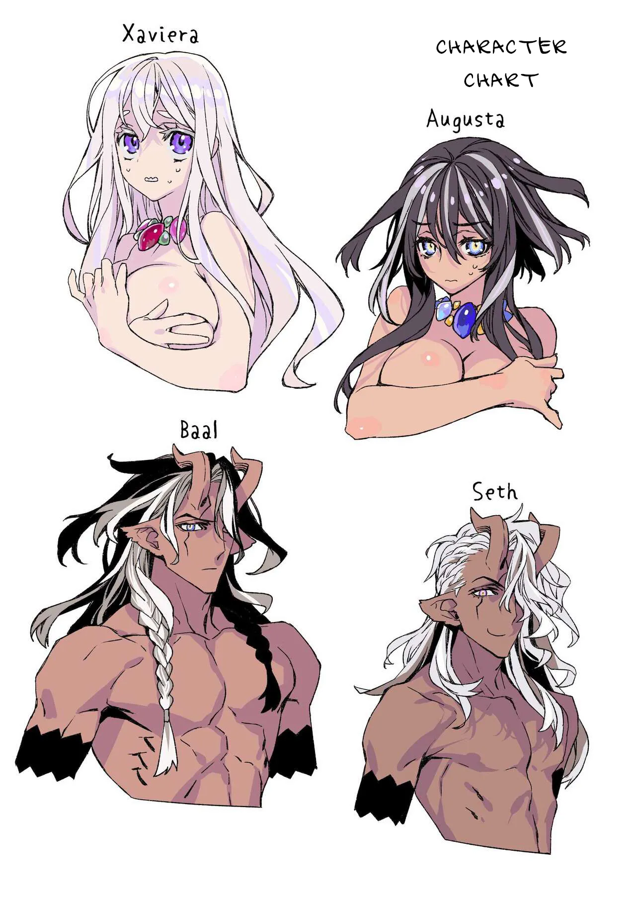 Moloch's Victims ~ An Unexpected Marriage Between a Pure-Breeding Lesbian and a Giant God Clan in an Unforgivable Error page 64