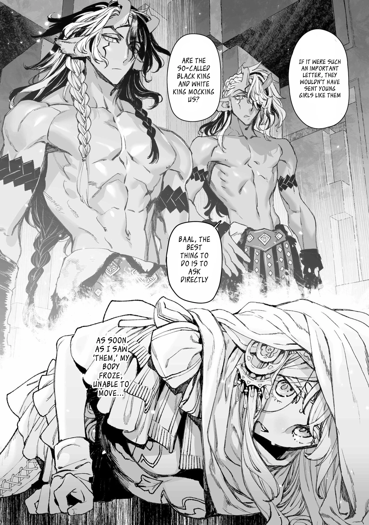Moloch's Victims ~ An Unexpected Marriage Between a Pure-Breeding Lesbian and a Giant God Clan in an Unforgivable Error page 9
