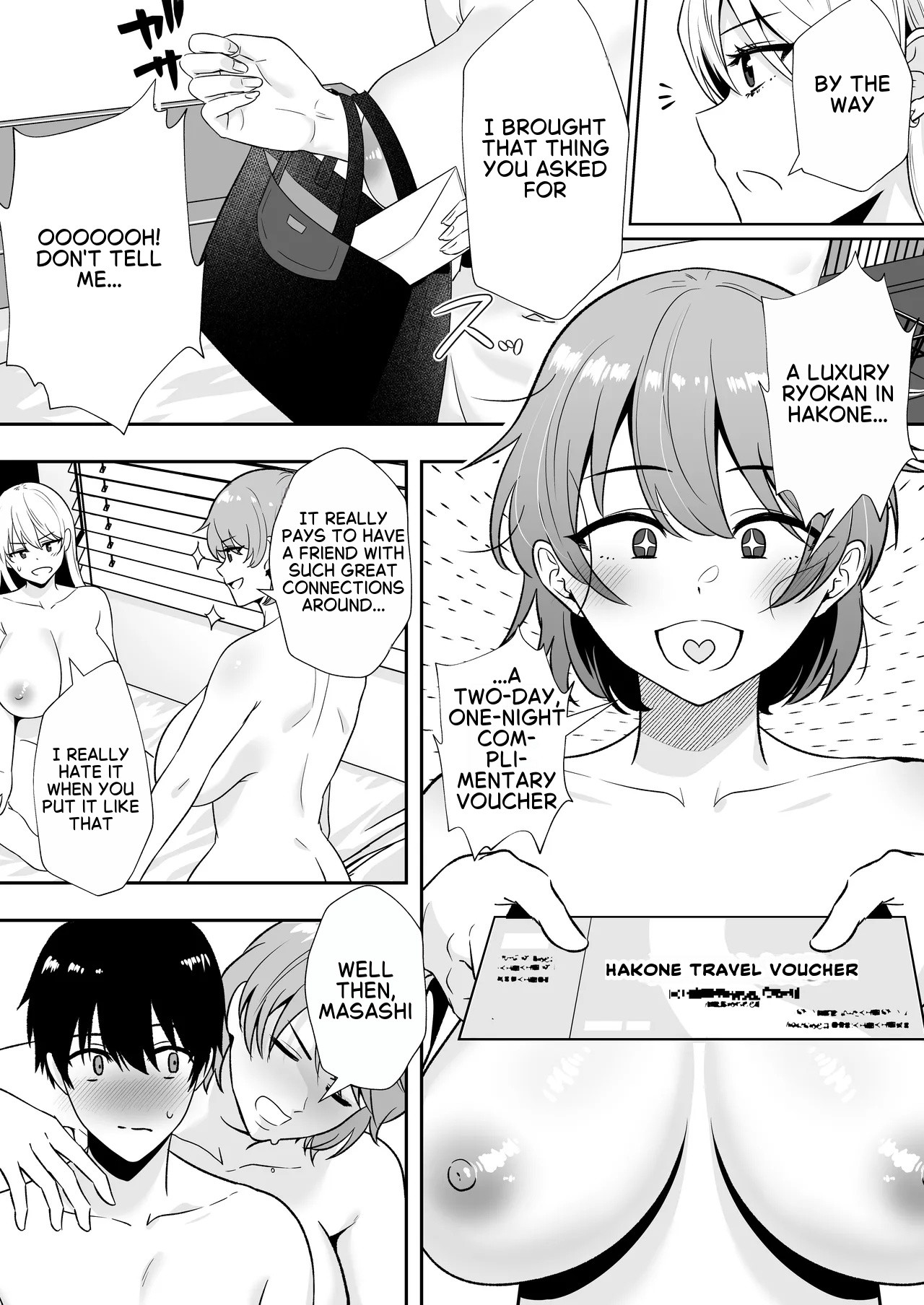 Mom Friend Harem 2 ~Lewd Hot Spring Trip: Filled to the Brim with Cum~ page 13