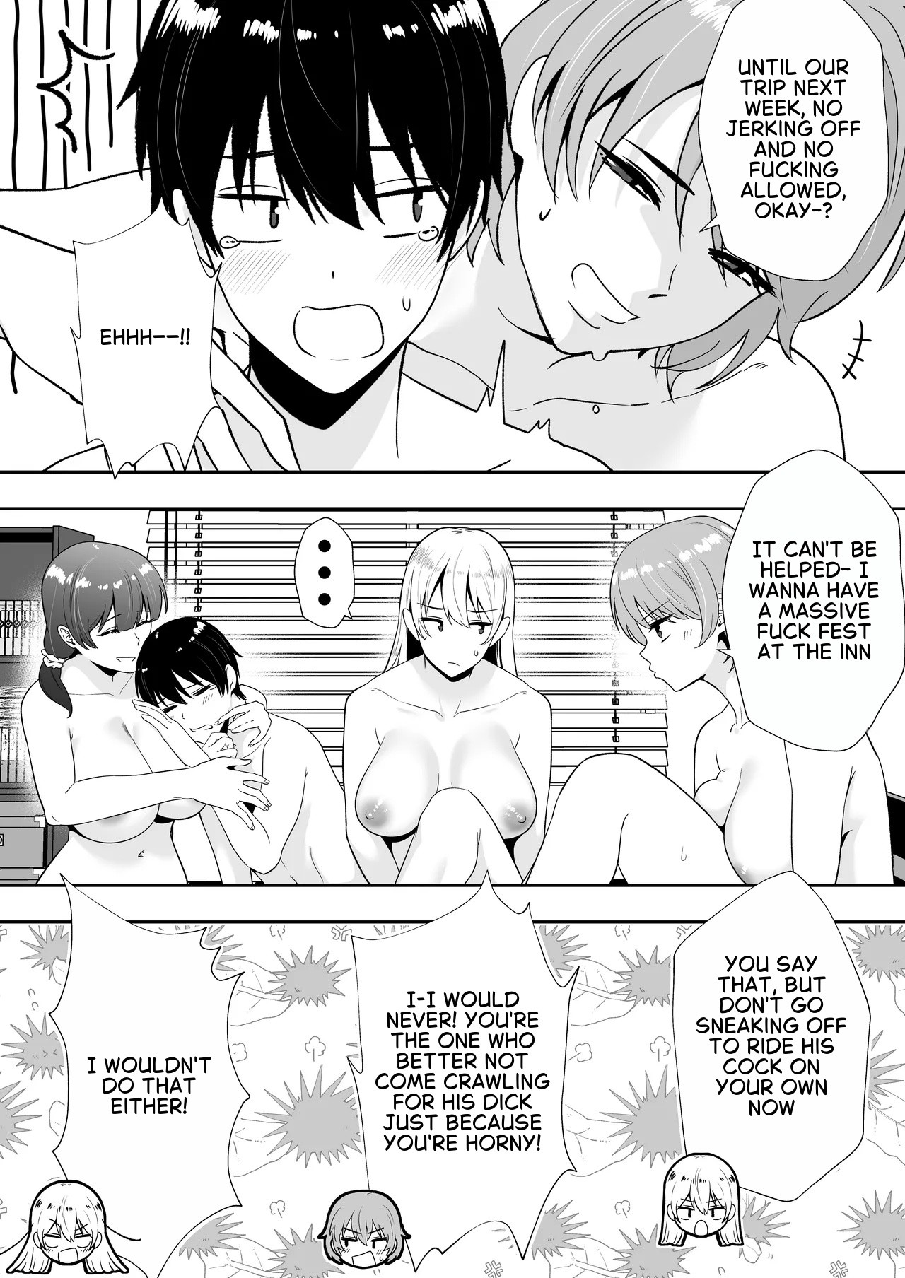 Mom Friend Harem 2 ~Lewd Hot Spring Trip: Filled to the Brim with Cum~ page 14