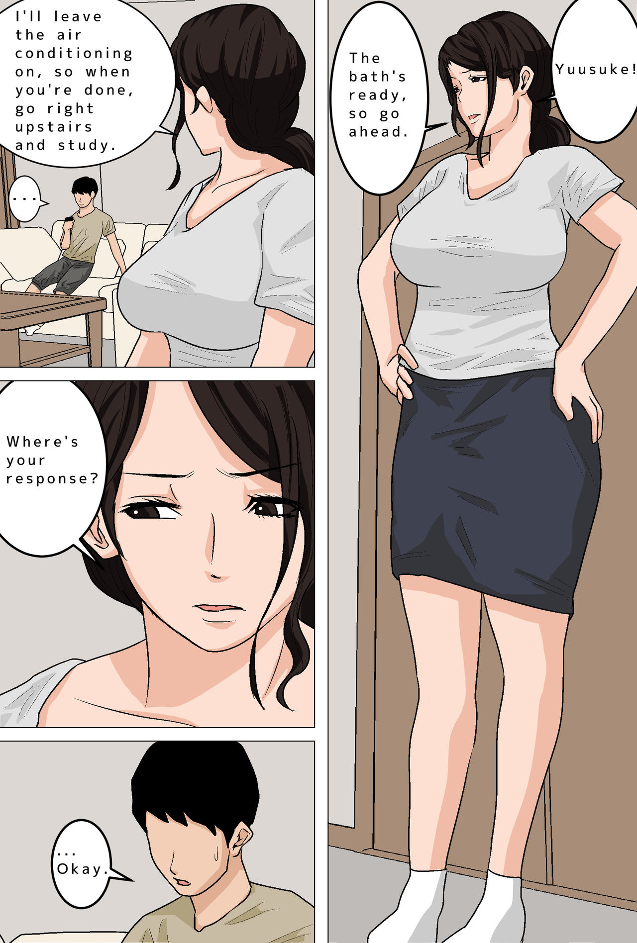 Mom Gets Me Off Every Day! Filling Mom With Cum page 2