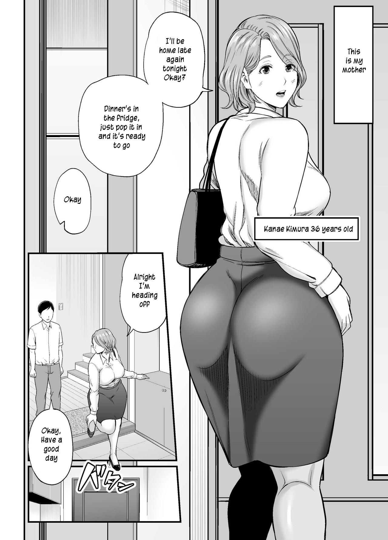 Mom's huge ass is too sexy page 4