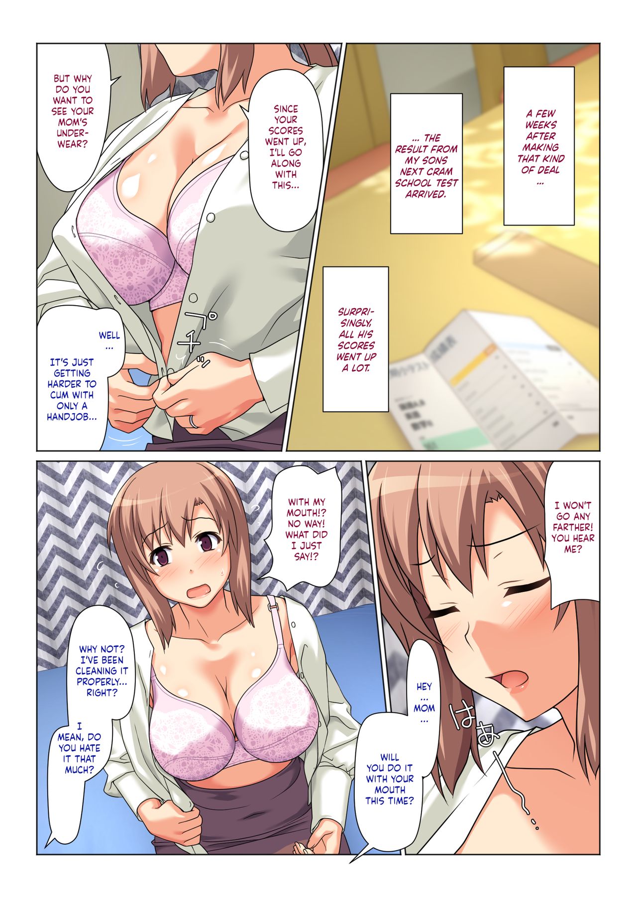 Mom Will Put Out Everyday On The Condition That His Grades Improve page 15