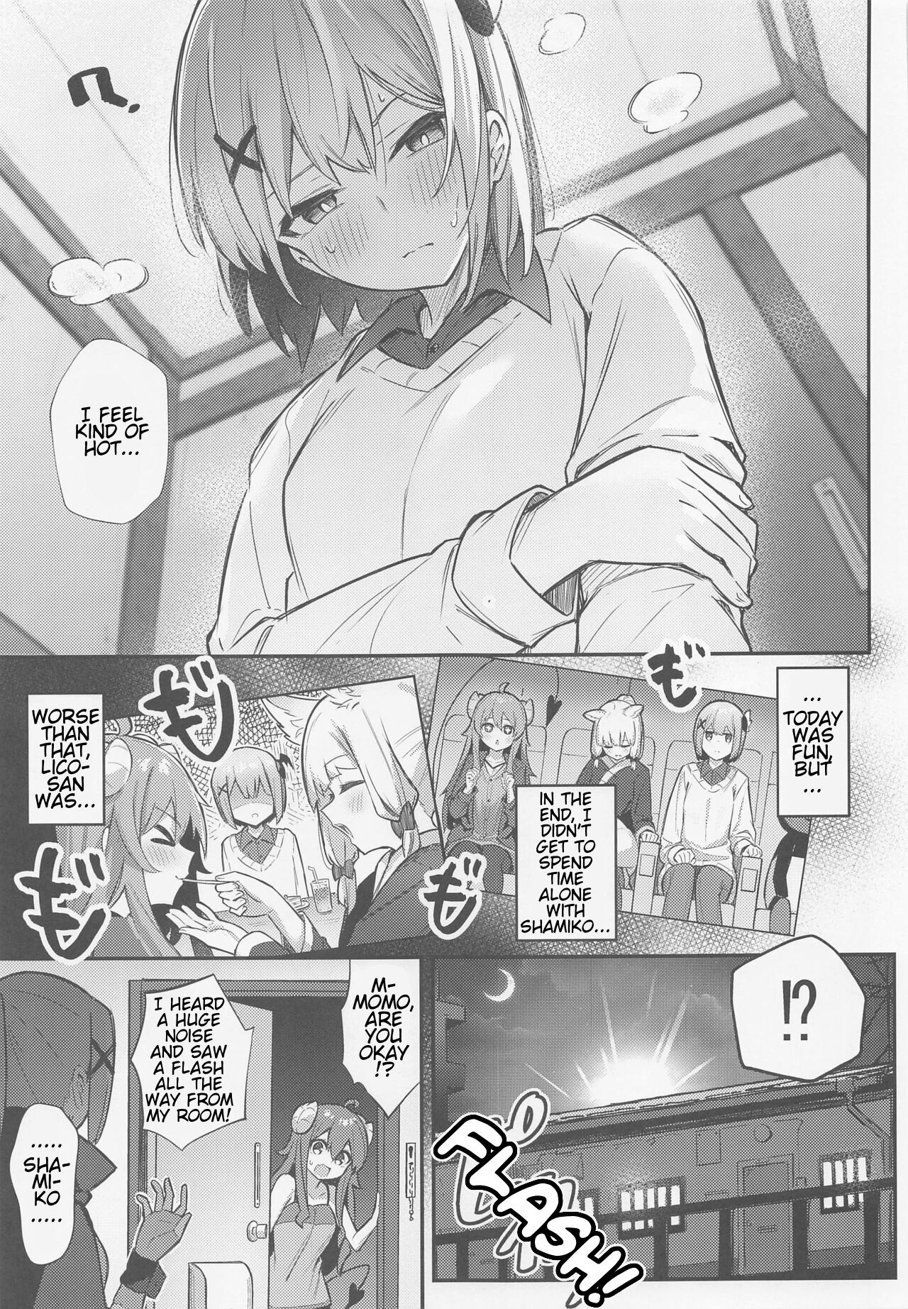 Momo-chan Yamiochi Shita!? page 10
