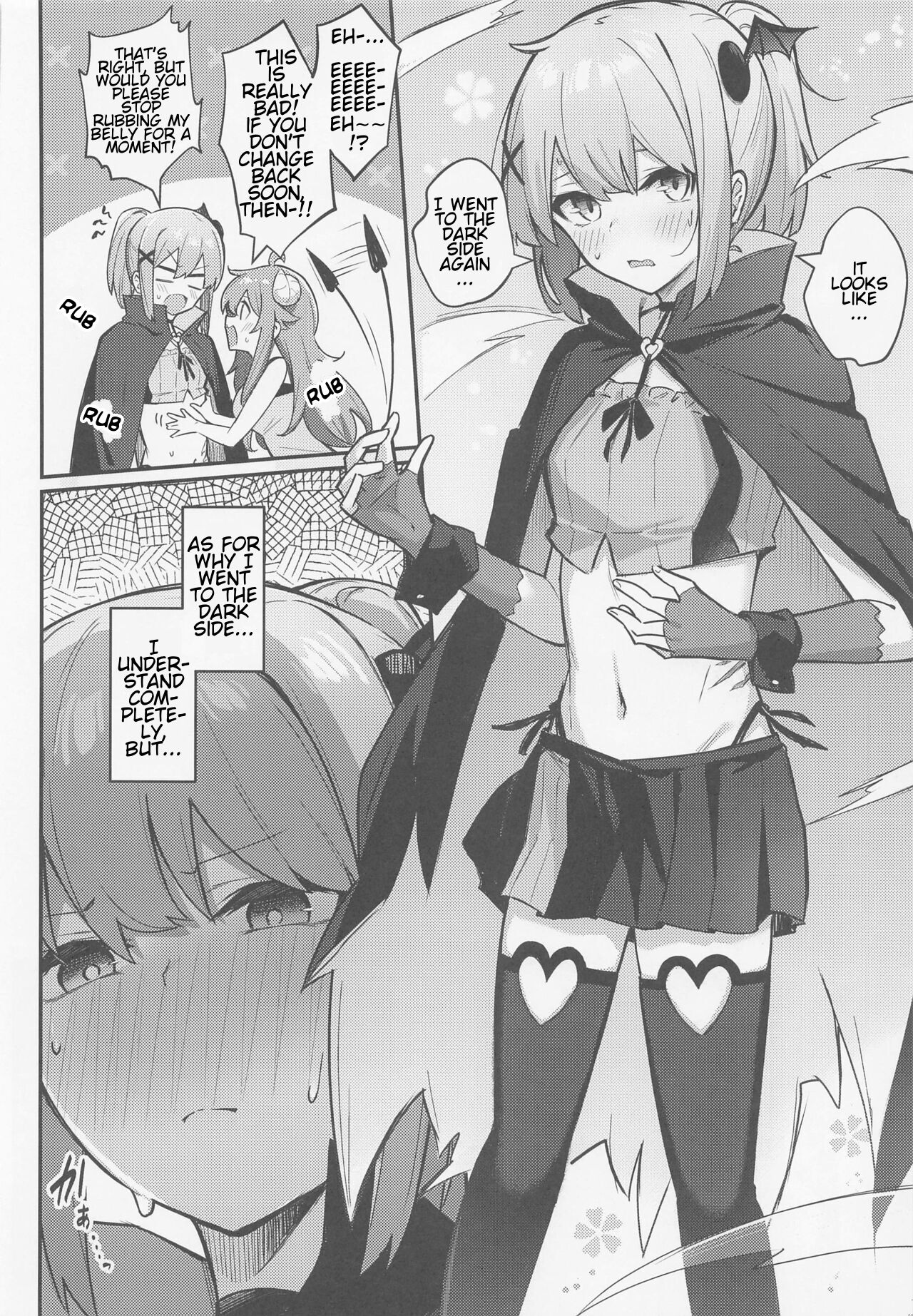 Momo-chan Yamiochi Shita!? page 11