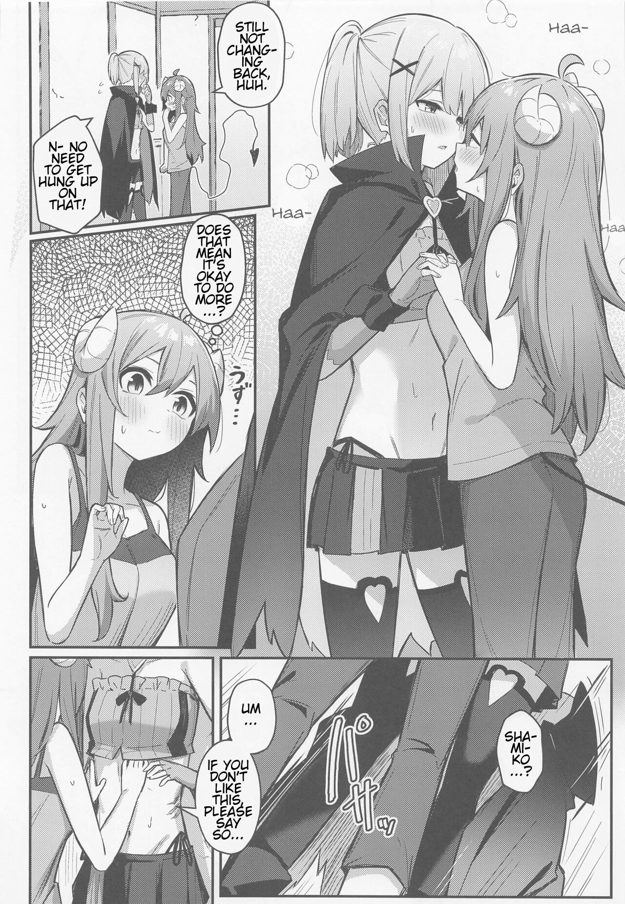 Momo-chan Yamiochi Shita!? page 17