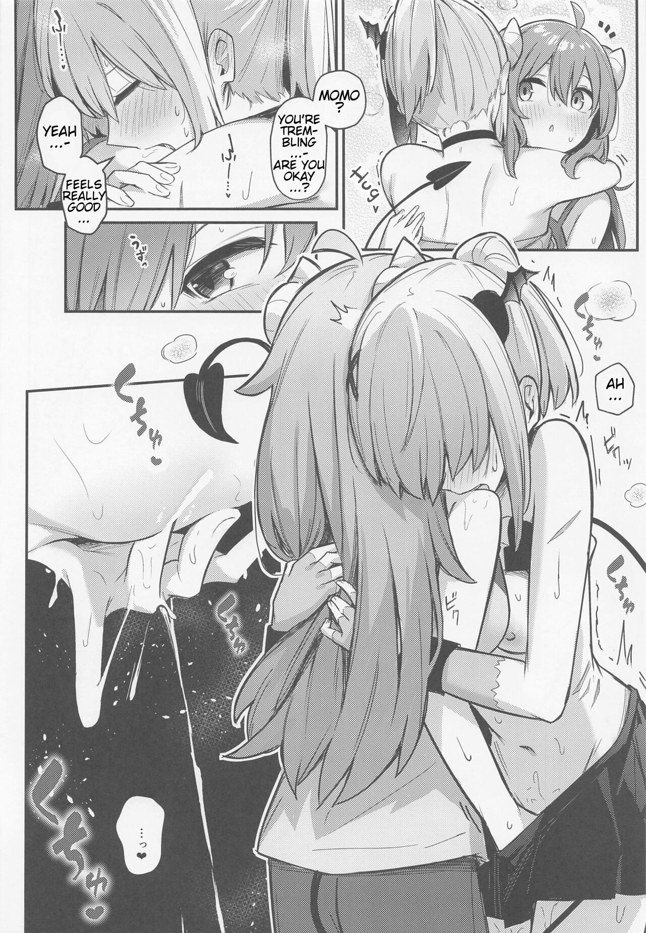 Momo-chan Yamiochi Shita!? page 23