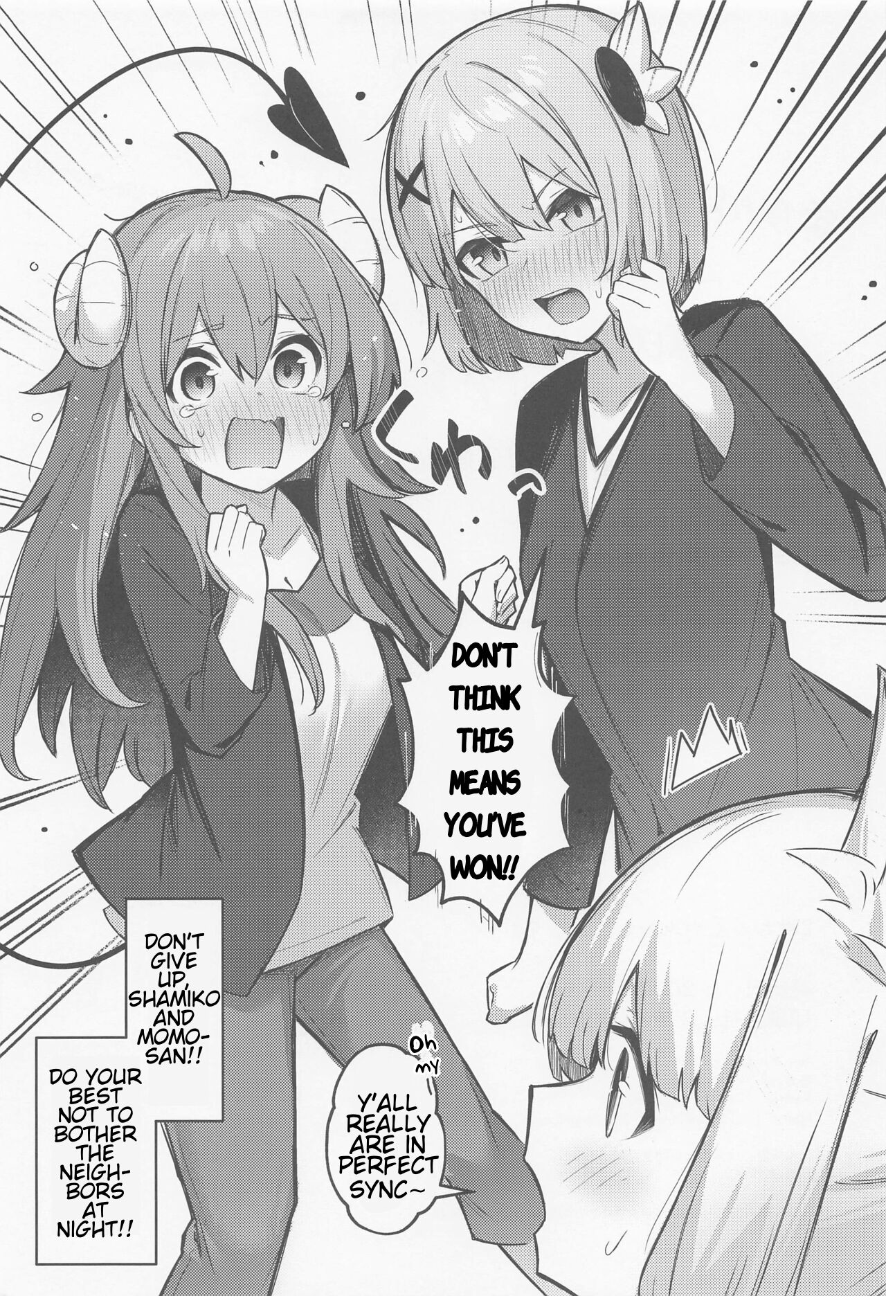 Momo-chan Yamiochi Shita!? page 38