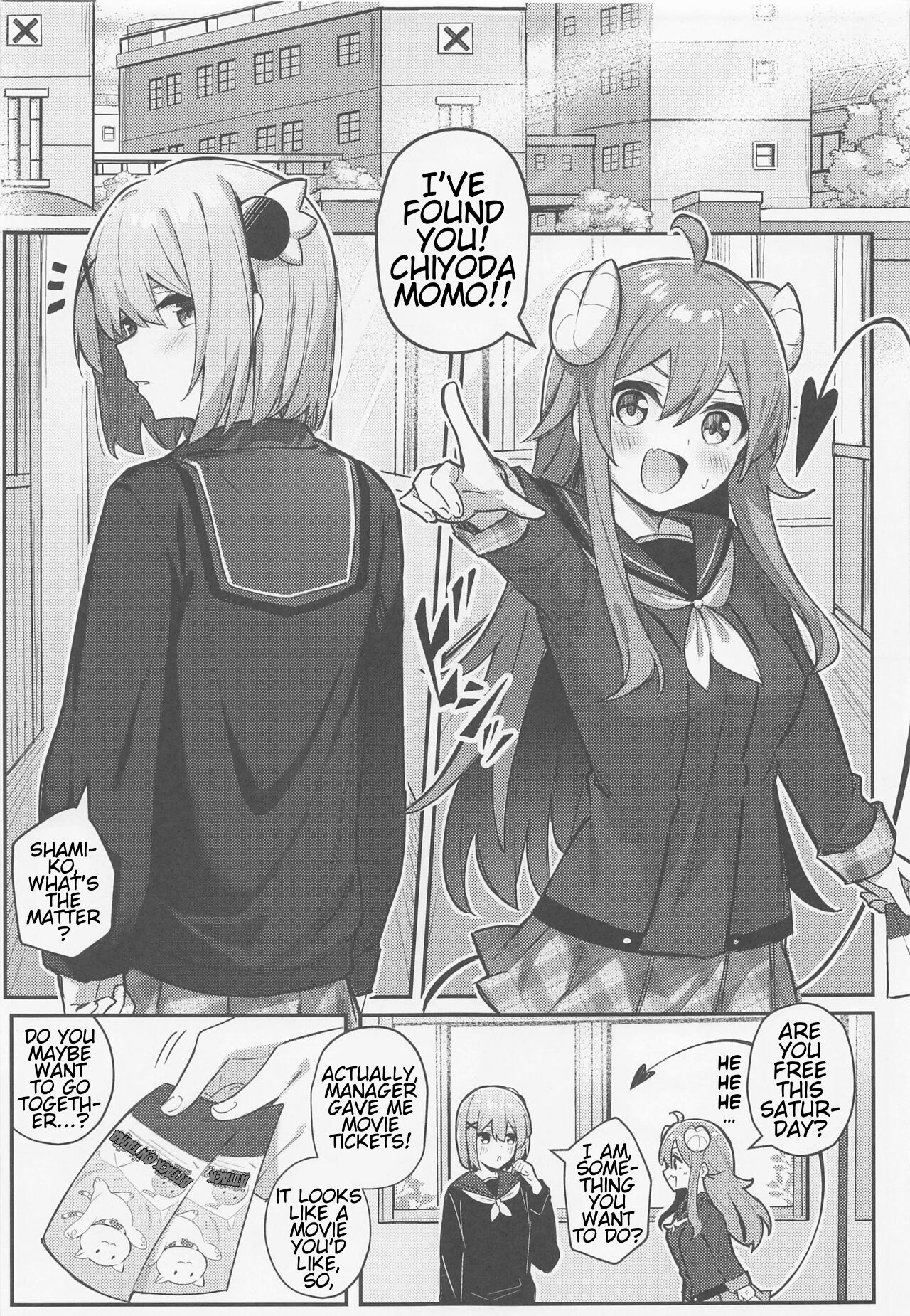 Momo-chan Yamiochi Shita!? page 4