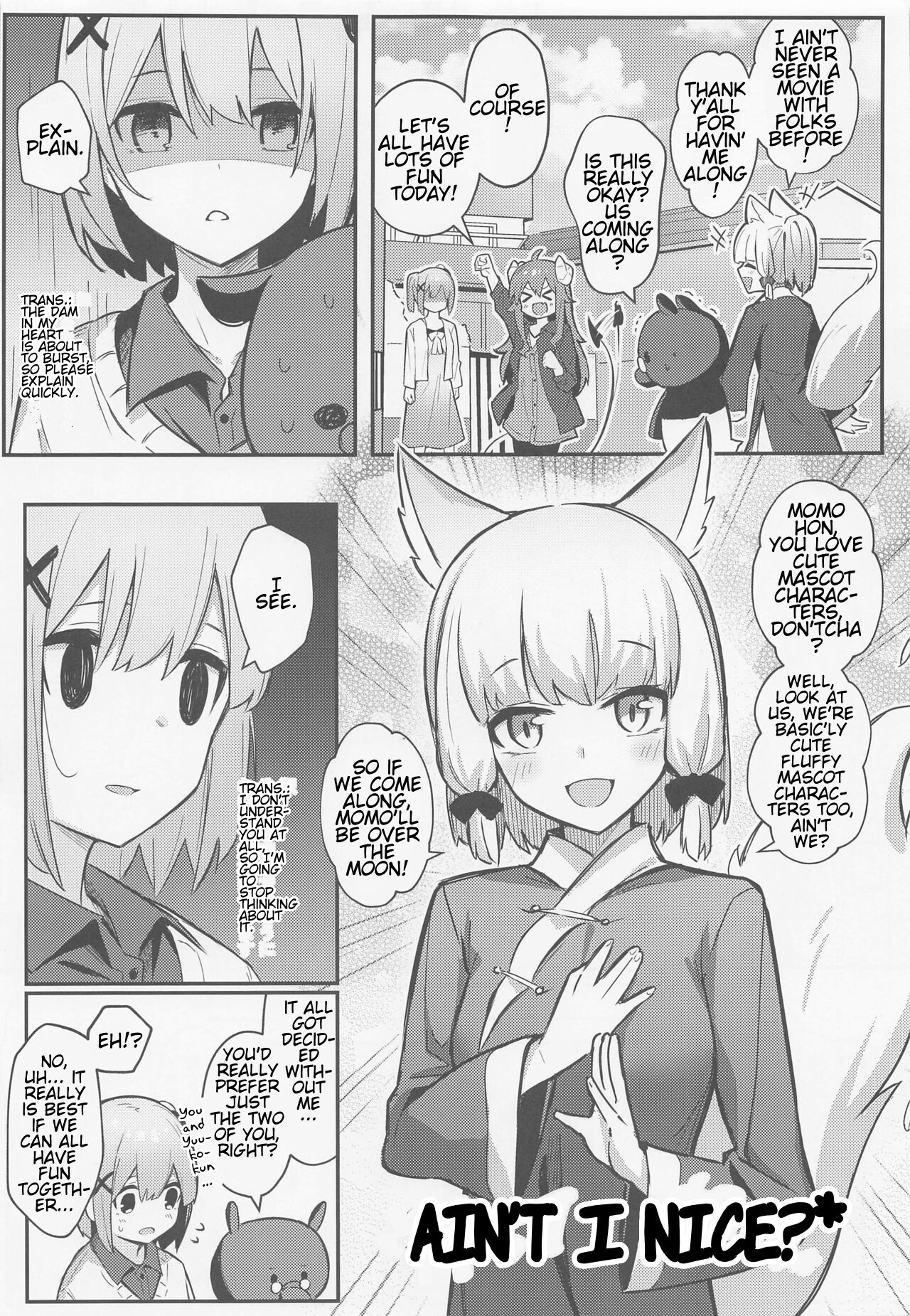 Momo-chan Yamiochi Shita!? page 6
