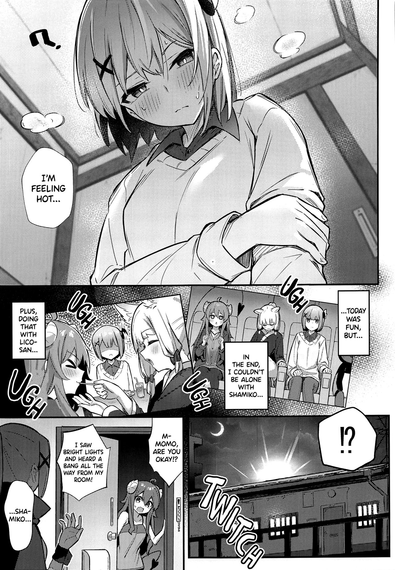 Momo-chan Yamiochi Shita!? page 10