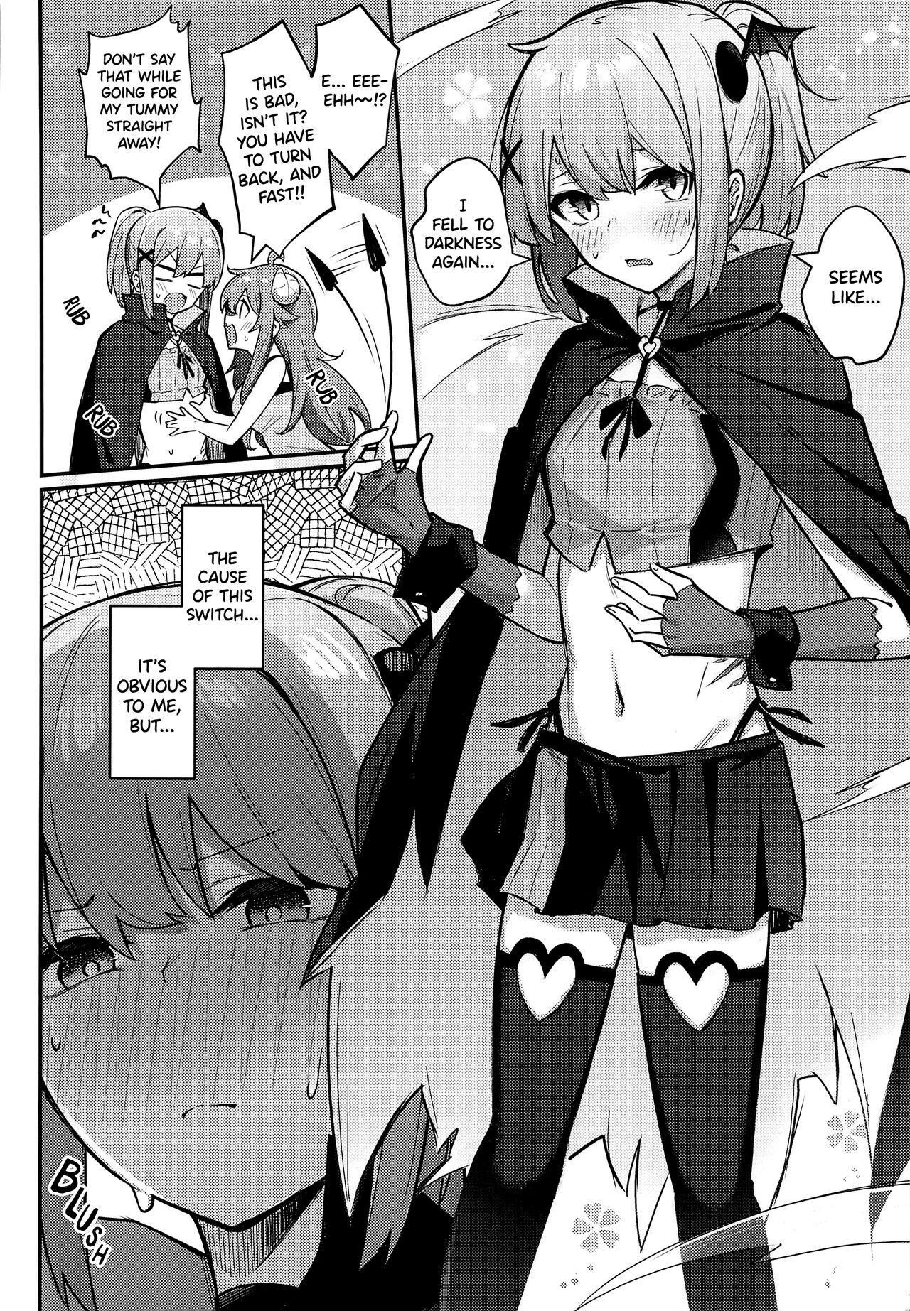 Momo-chan Yamiochi Shita!? page 11