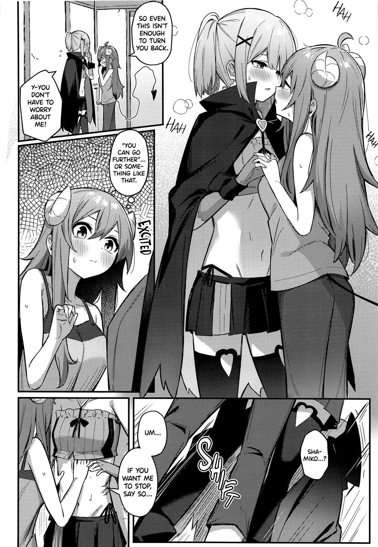 Momo-chan Yamiochi Shita!? page 17