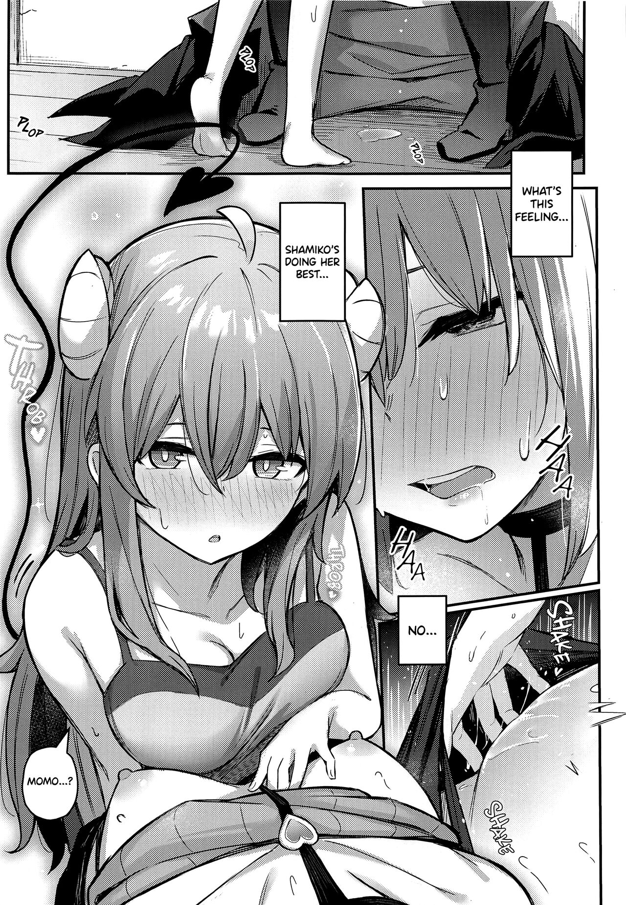 Momo-chan Yamiochi Shita!? page 22