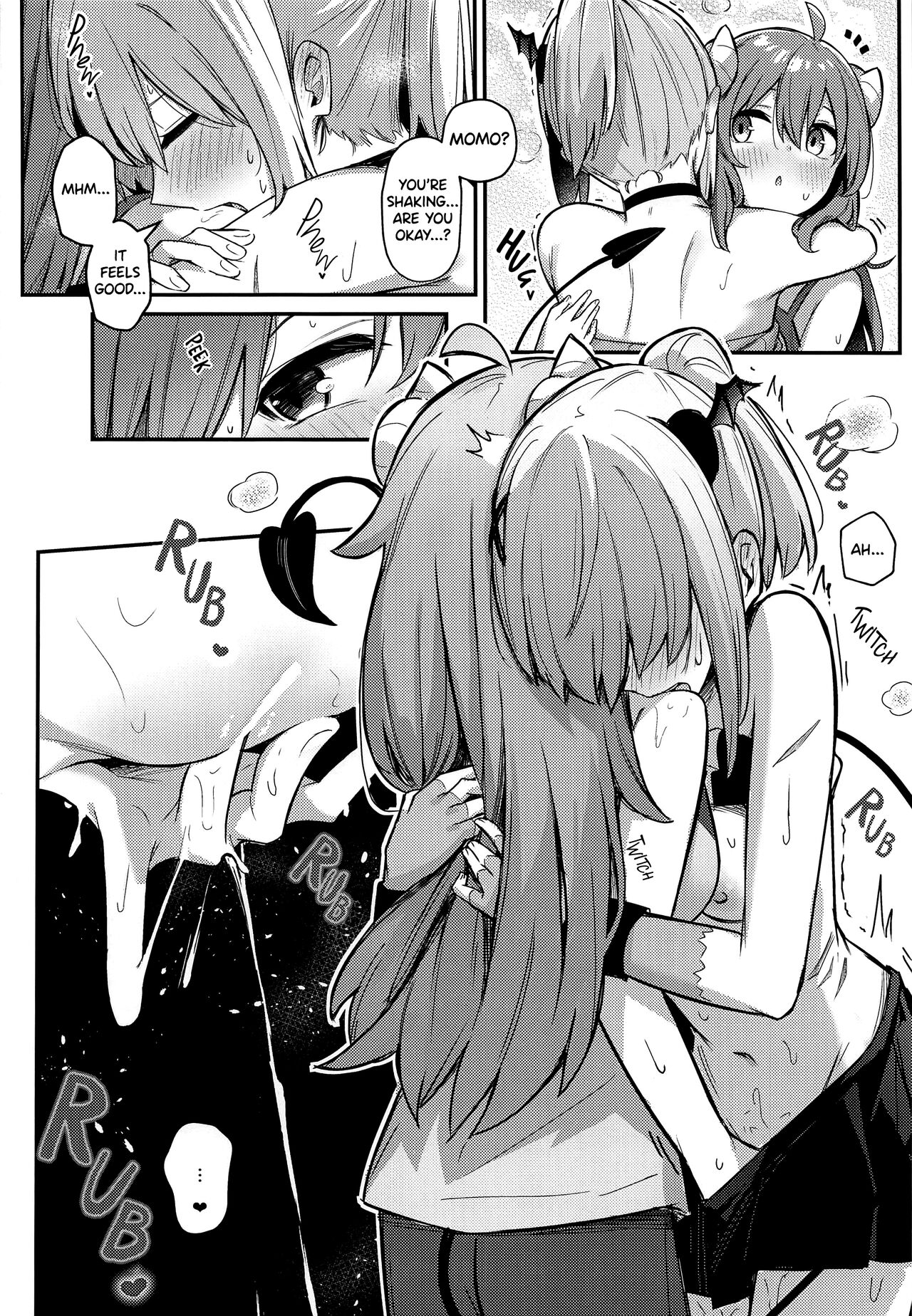 Momo-chan Yamiochi Shita!? page 23