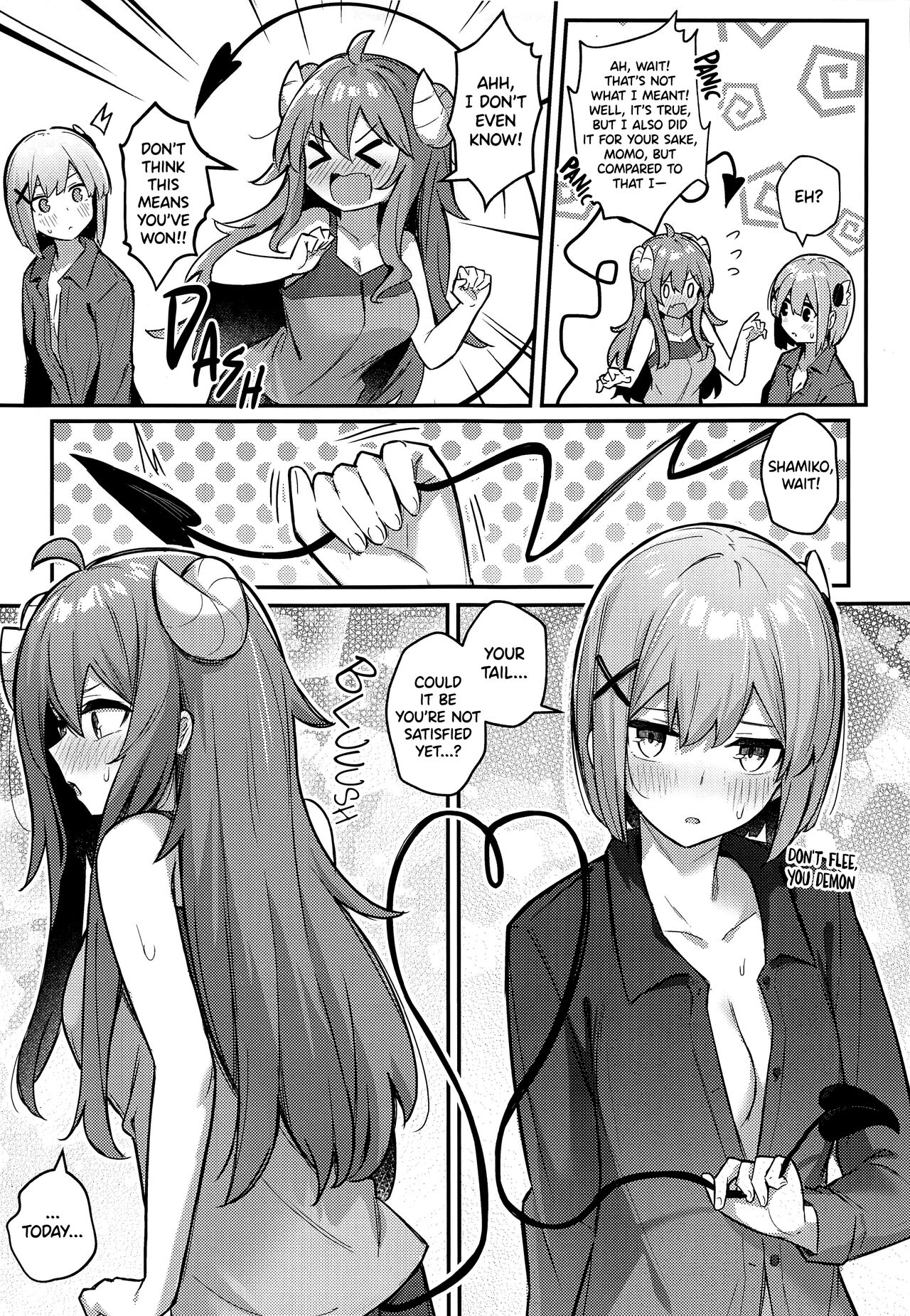 Momo-chan Yamiochi Shita!? page 26