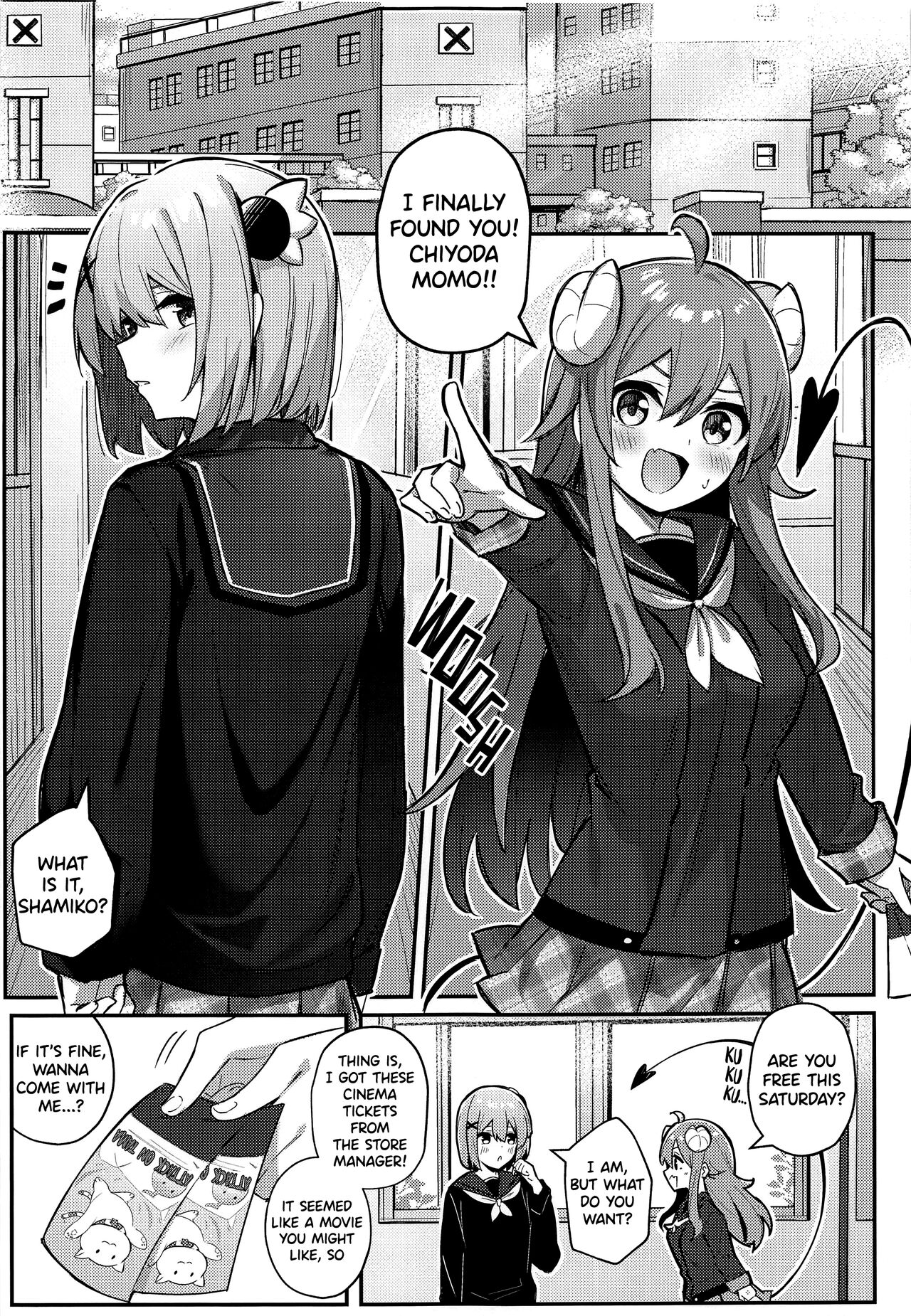 Momo-chan Yamiochi Shita!? page 4
