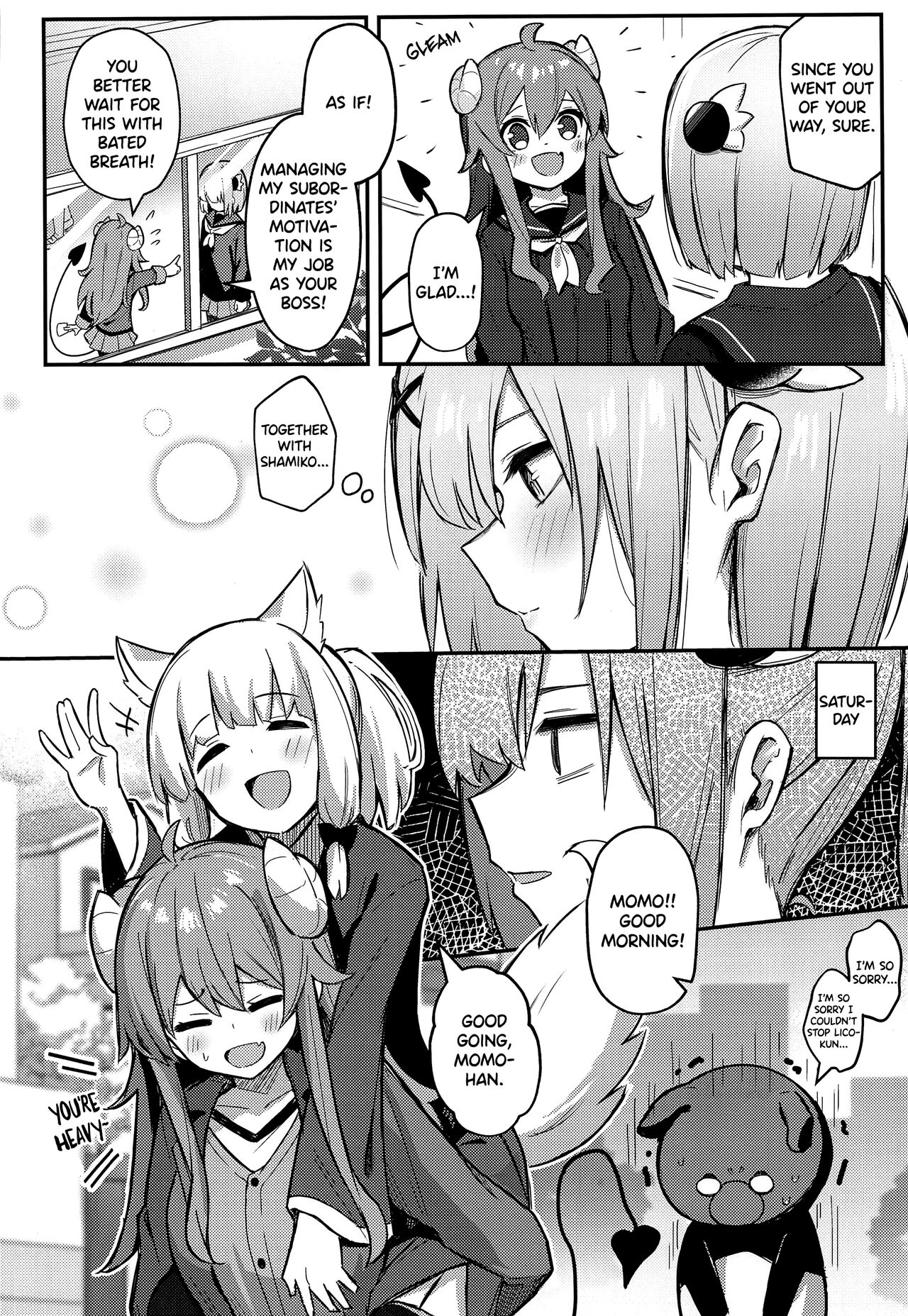 Momo-chan Yamiochi Shita!? page 5
