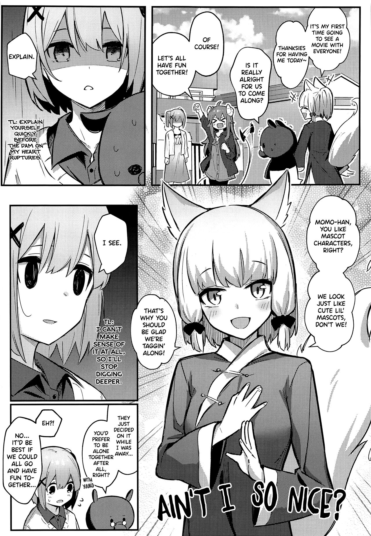 Momo-chan Yamiochi Shita!? page 6