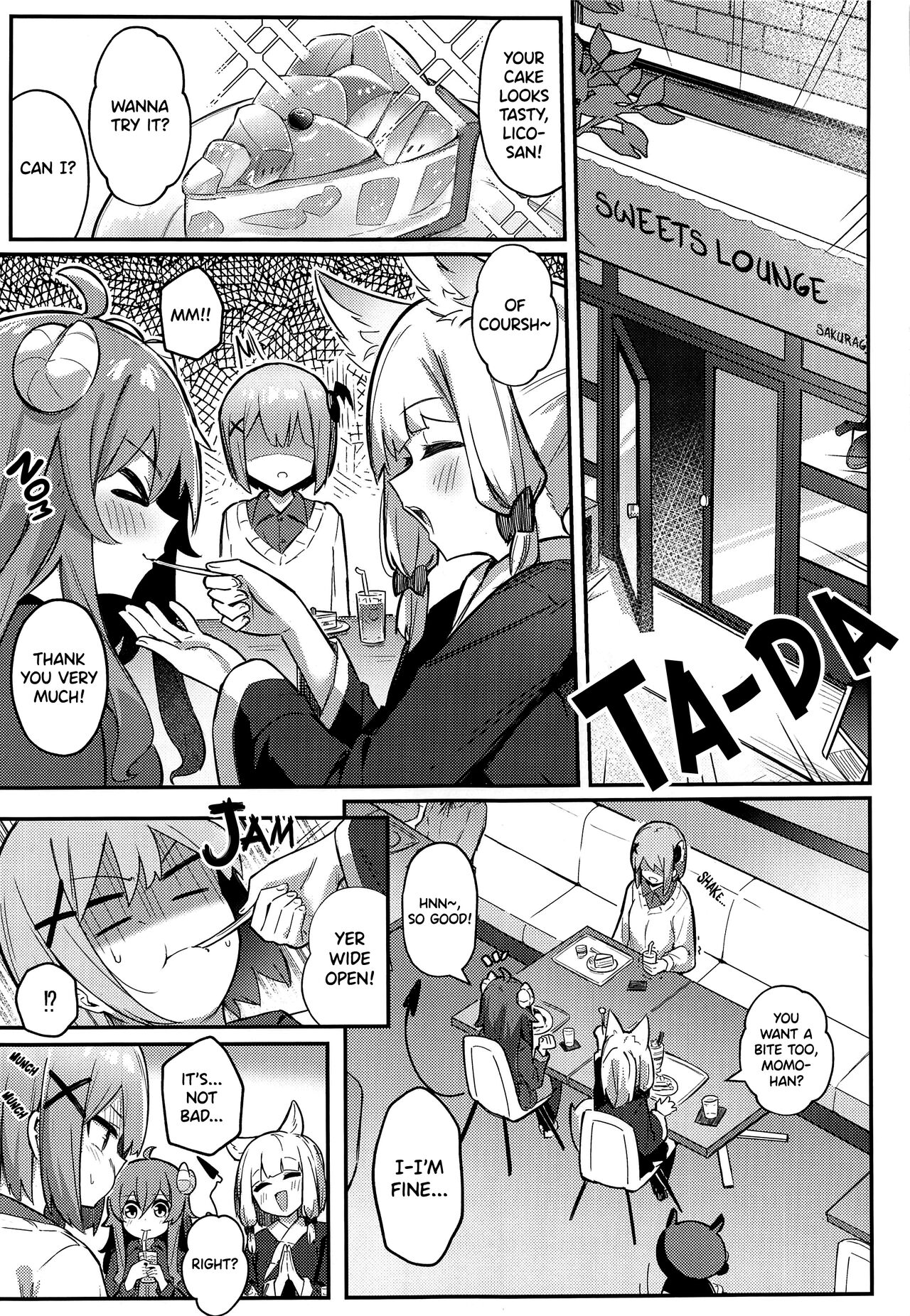 Momo-chan Yamiochi Shita!? page 8