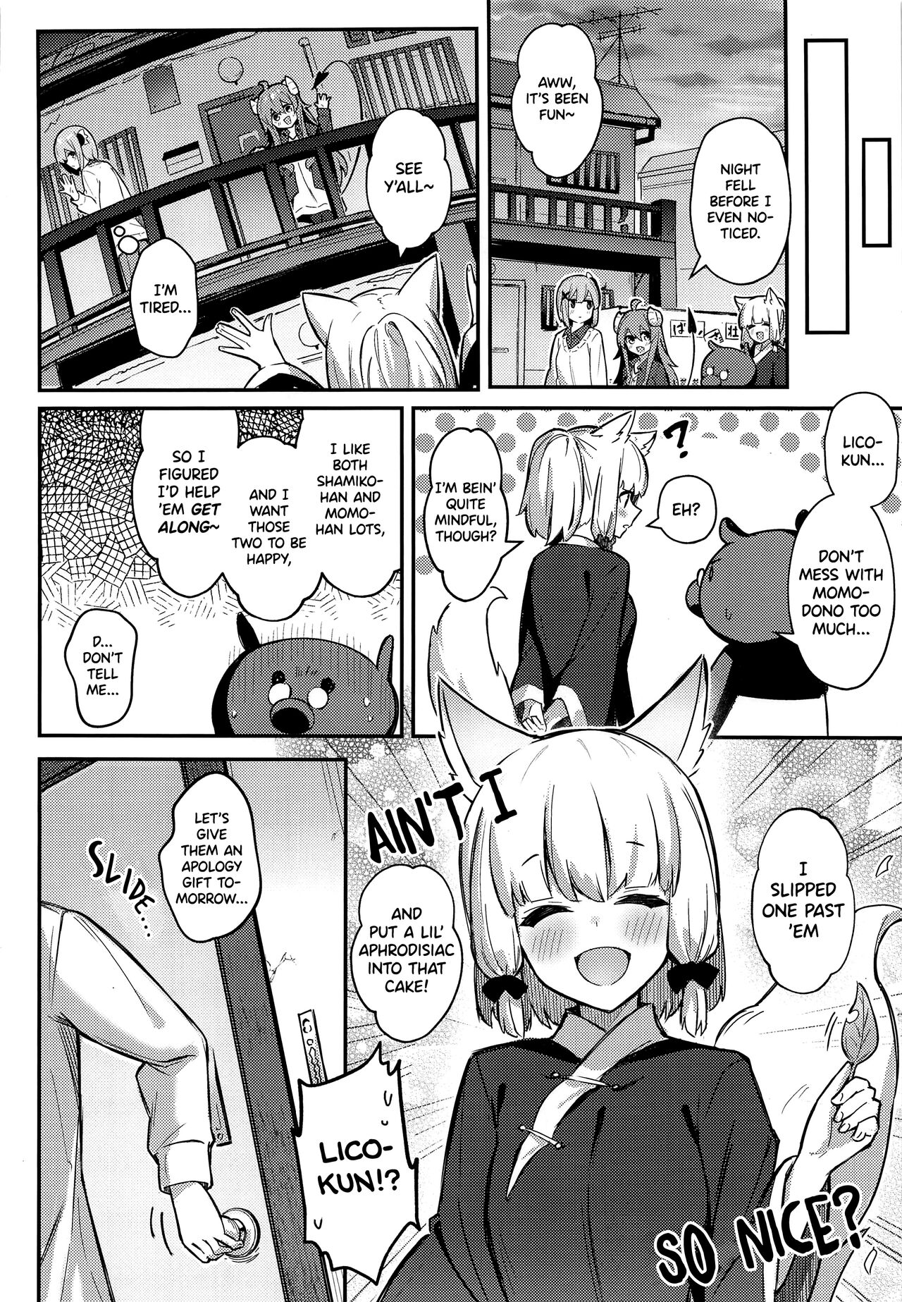 Momo-chan Yamiochi Shita!? page 9