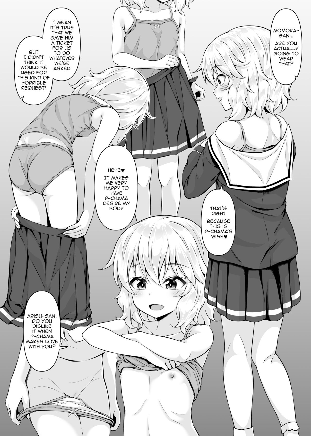 Momoka & Arisu Gave Me a Ticket To Do Whatever I Ask page 3